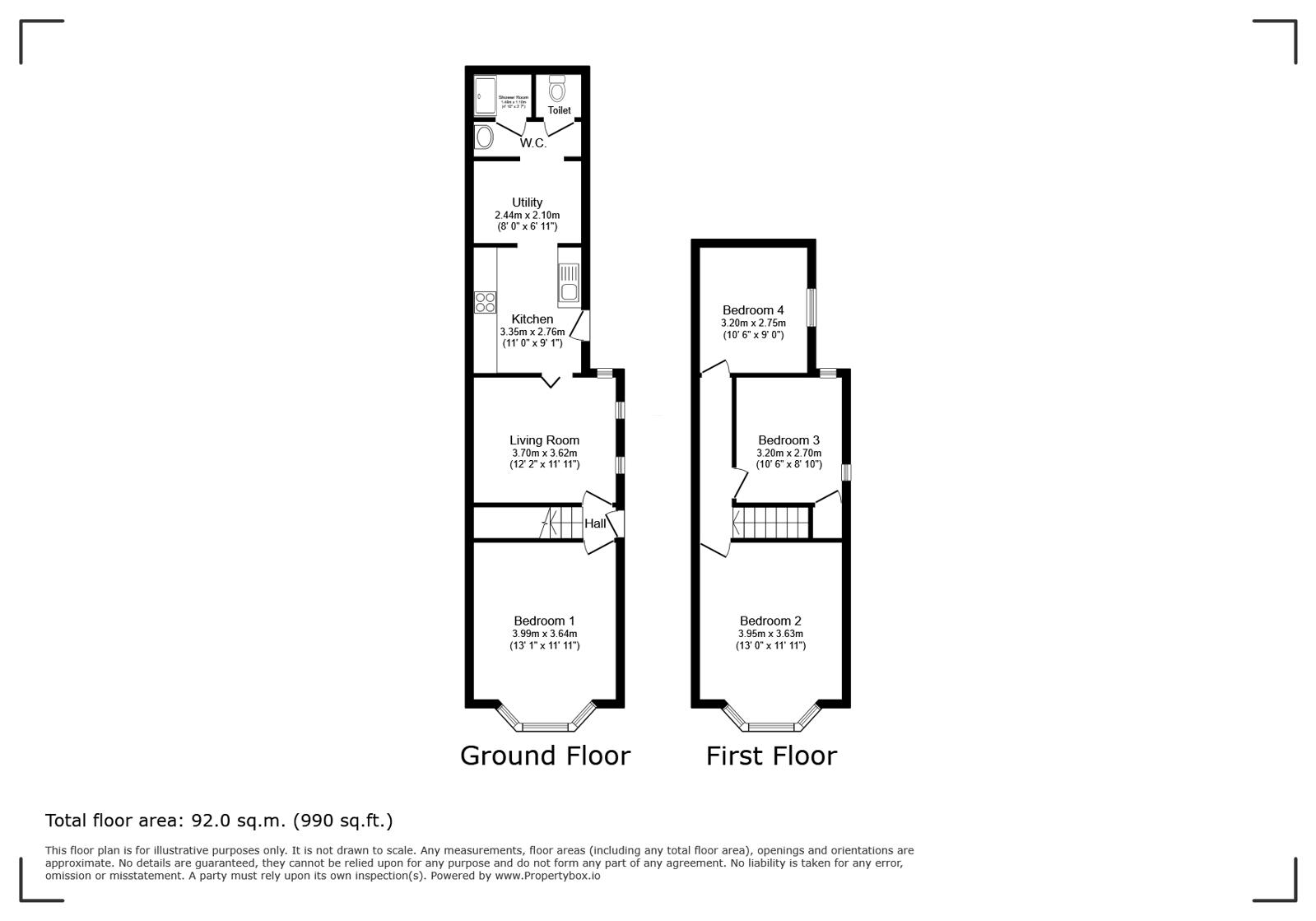 47, Hughenden Road, Buckinghamshire floorplan