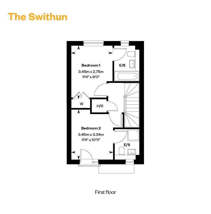 Plot 802 The Swithun,, Kings Barton, Winchester floorplan