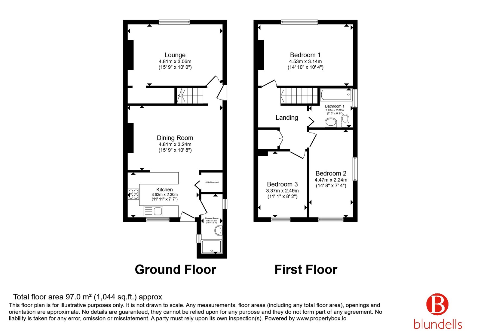 24, Balfour Road, Doncaster floorplan