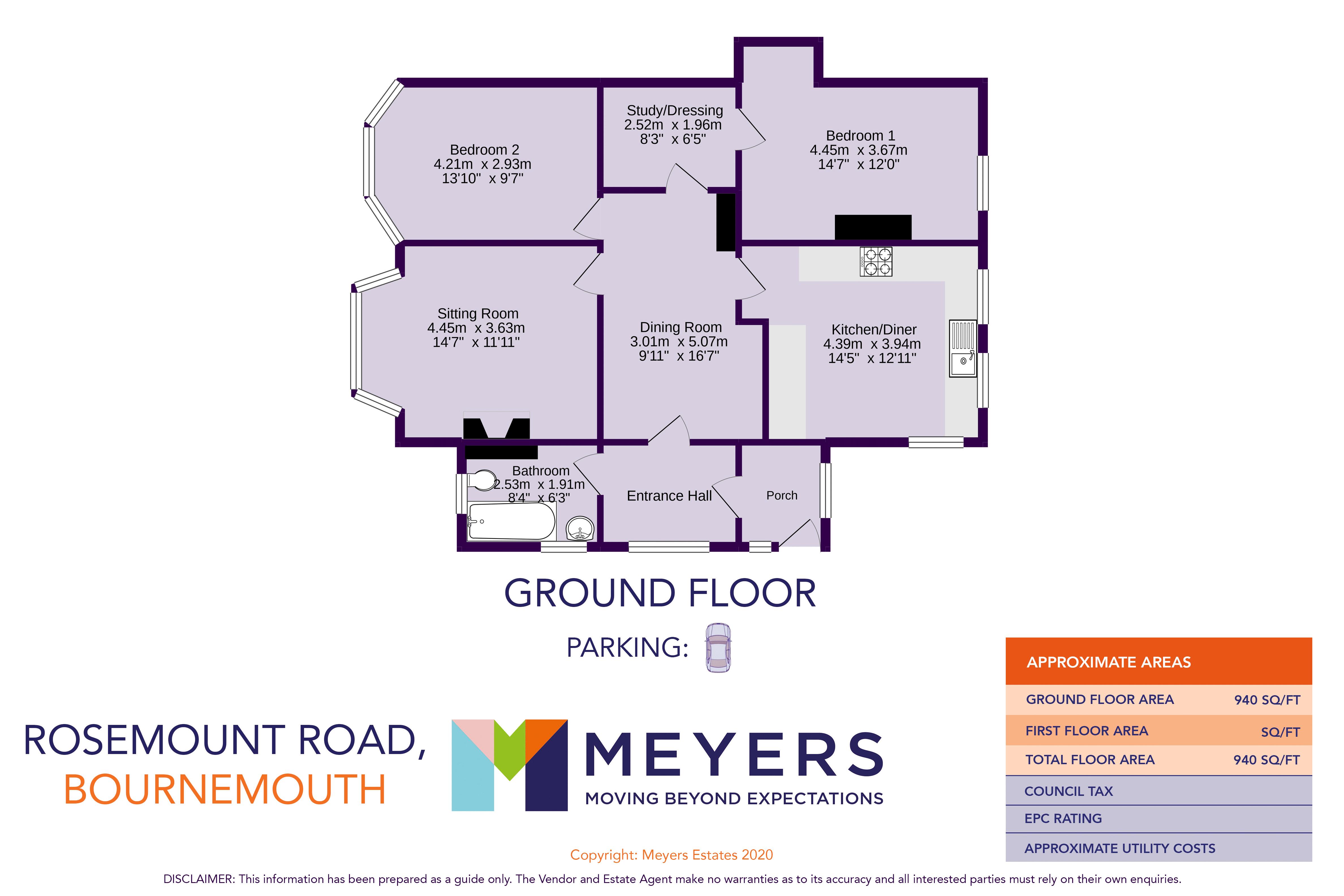 Rosemount Road, Bournemouth BH4, 2 bedroom flat for sale 57484554 PrimeLocation