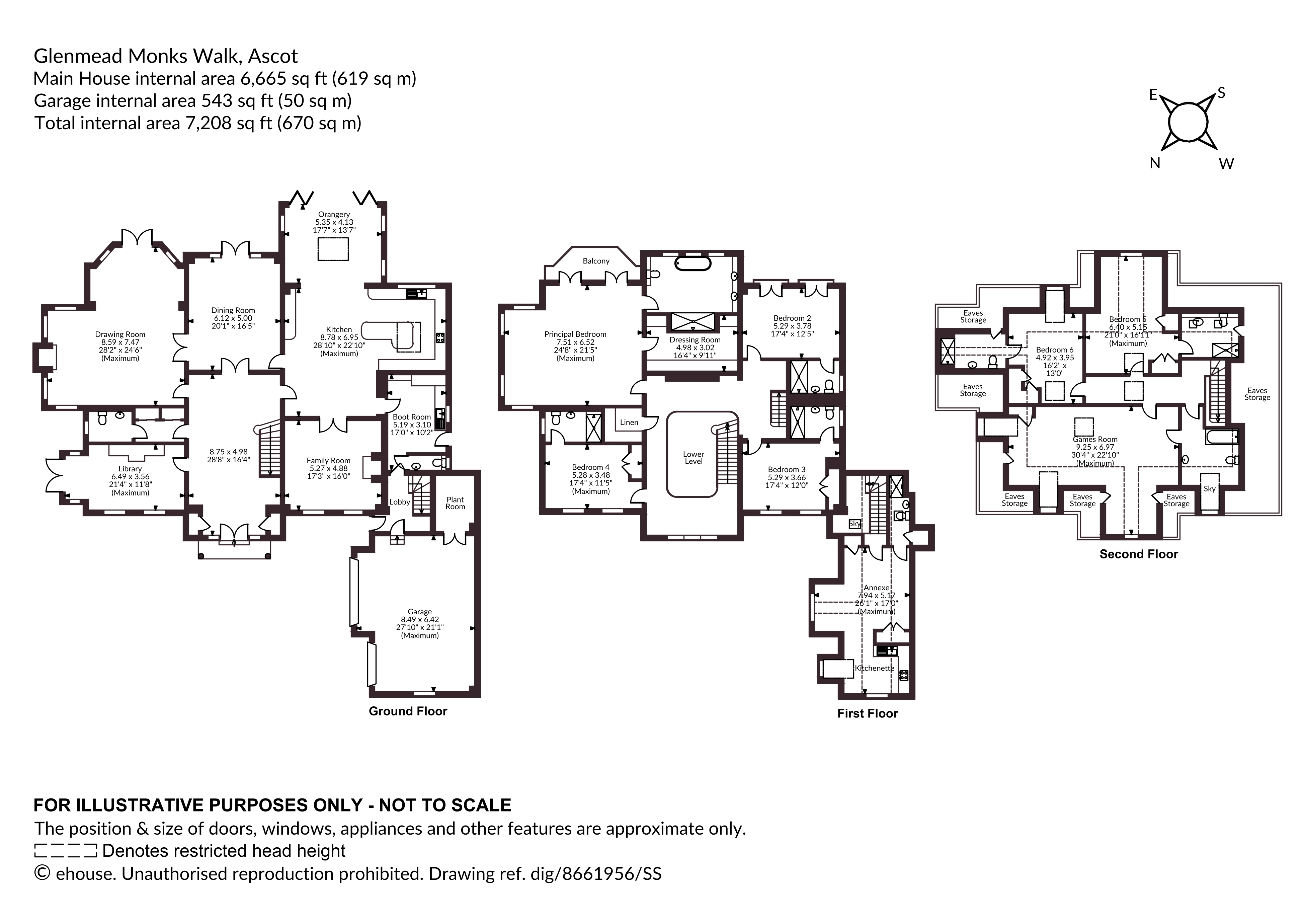 Glenmead,, Monks Walk, Berkshire floorplan
