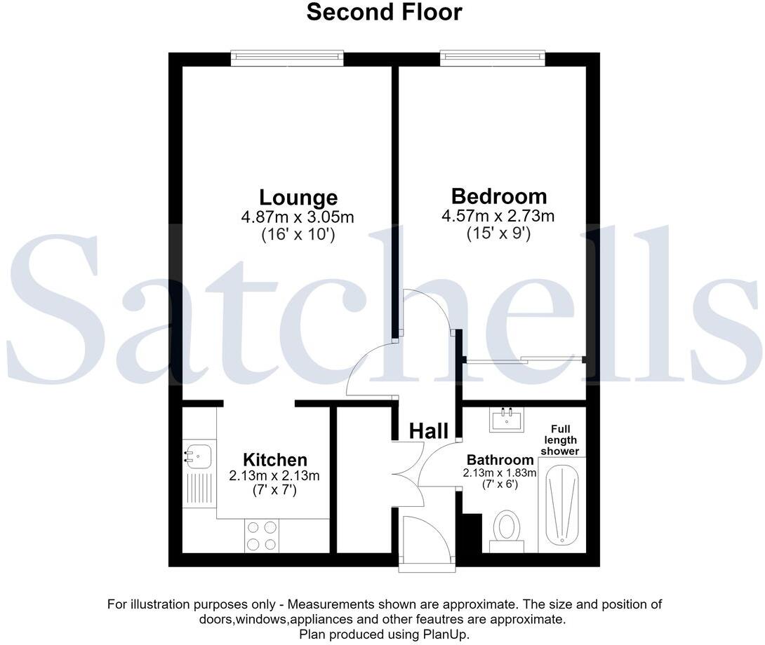 33, Collingwood Court, Royston floorplan