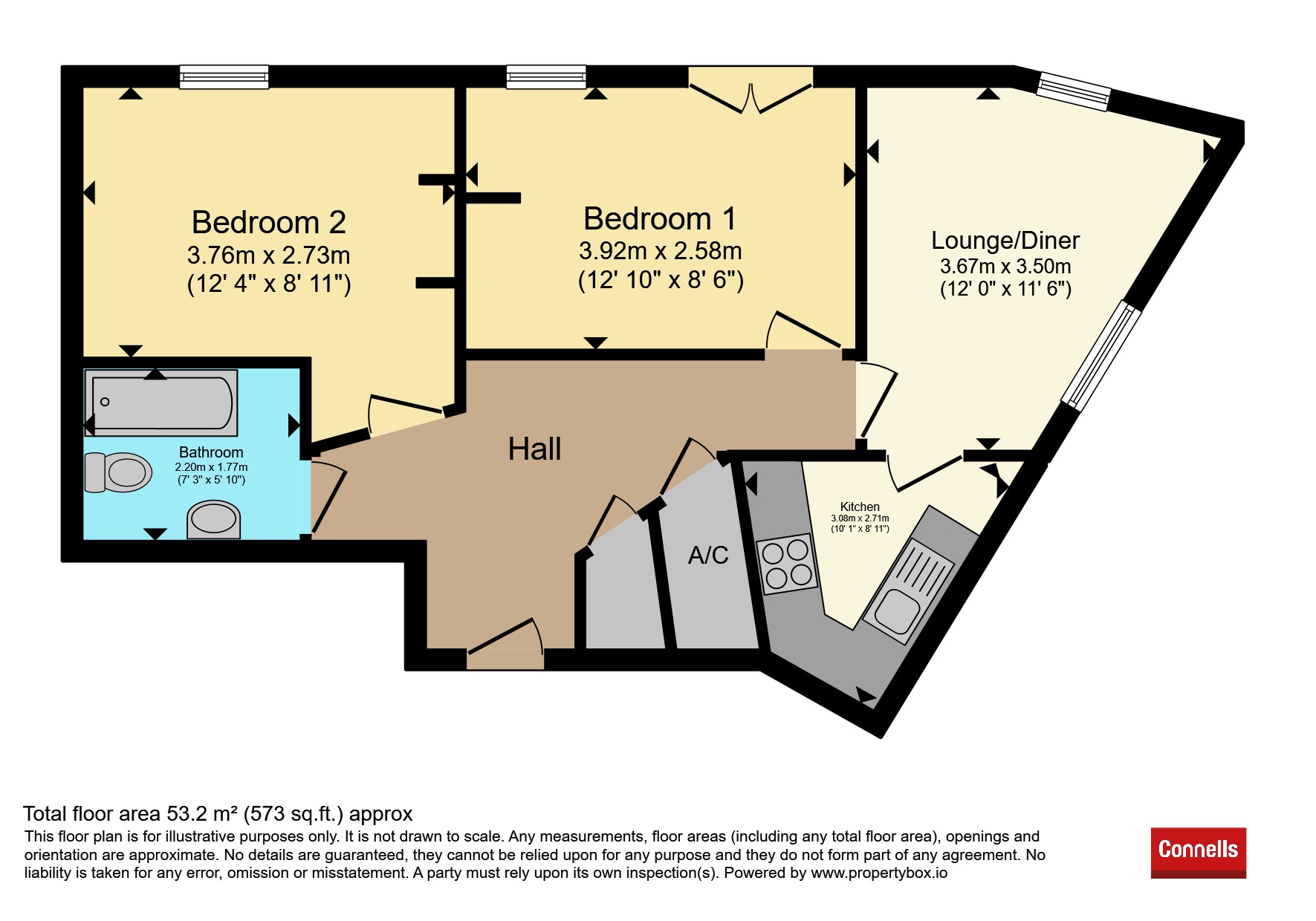 53, Waterside Lane, Colchester floorplan