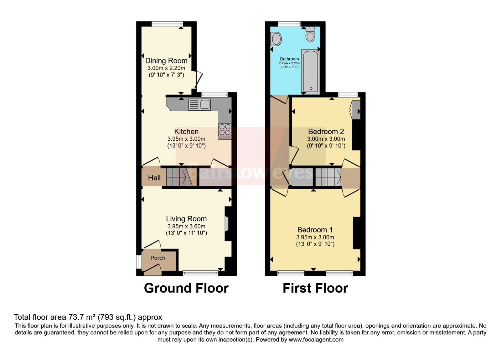14, Brettenham Road, London floorplan