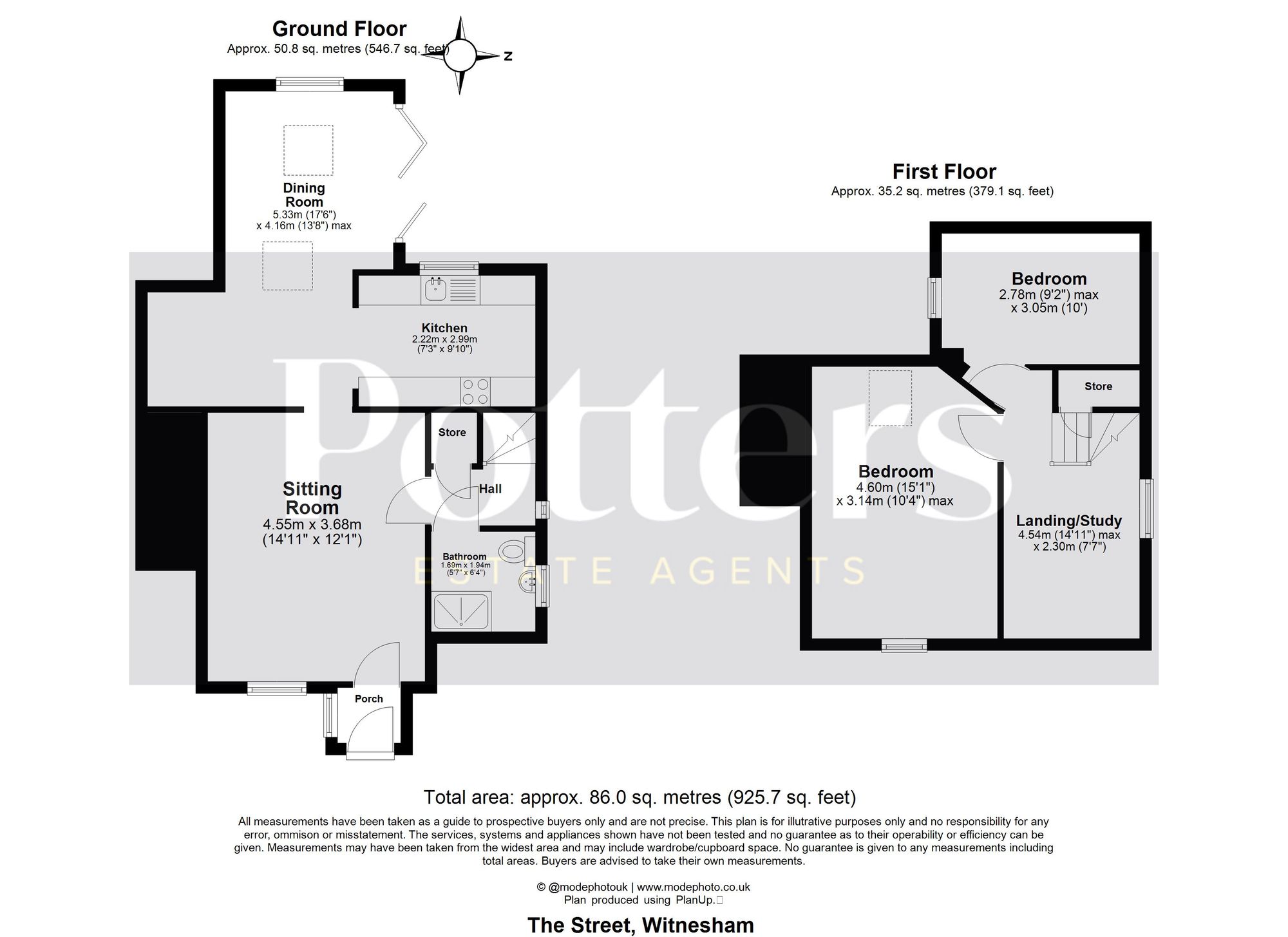 1 Springvale Cottage The Street, Ipswich floorplan