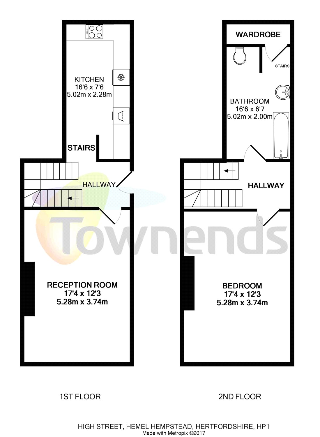 1 Bedrooms Flat to rent in High Street, Hemel Hempstead, Hertfordshire HP1