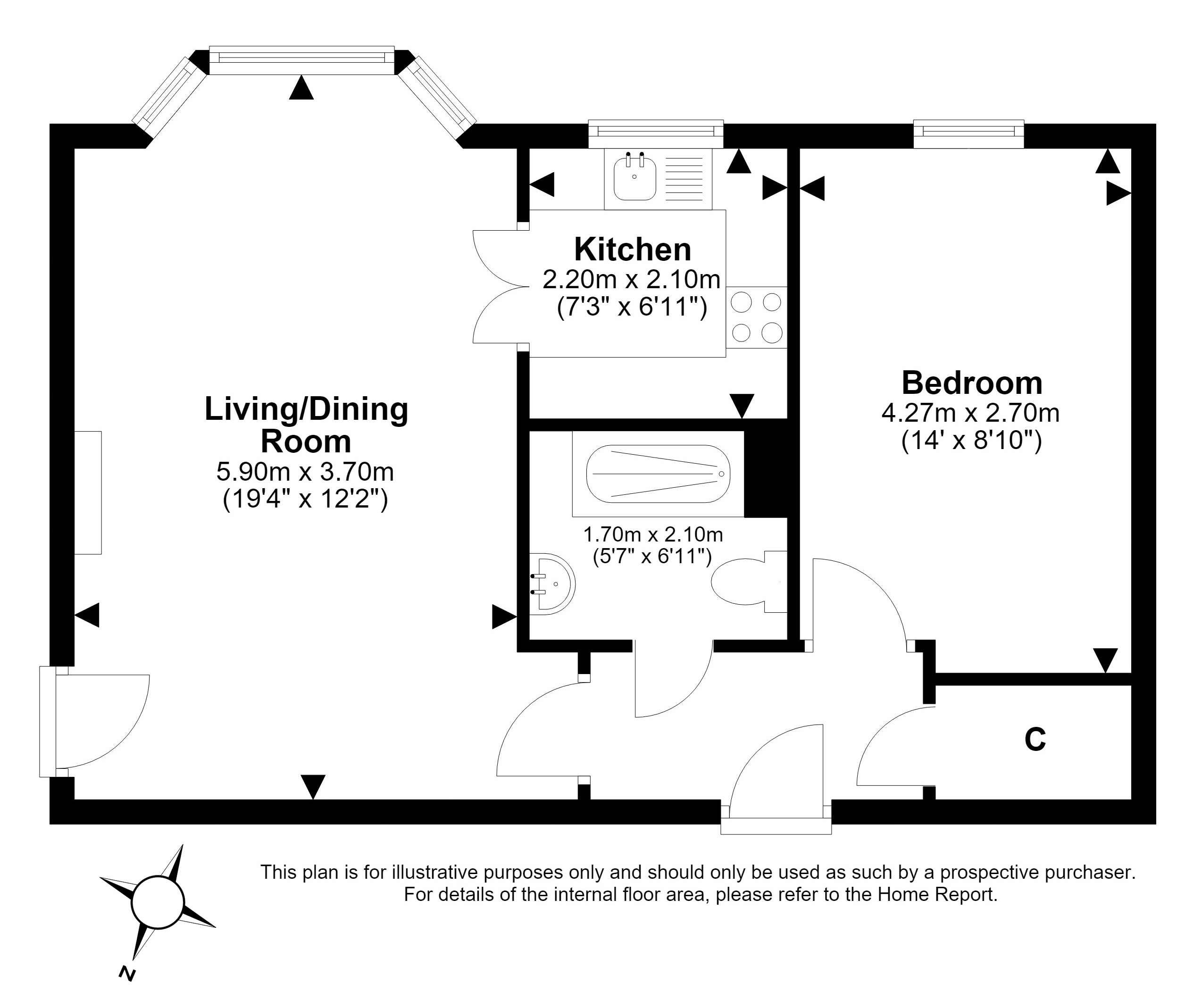 3, Bowmans View, Dalkeith floorplan