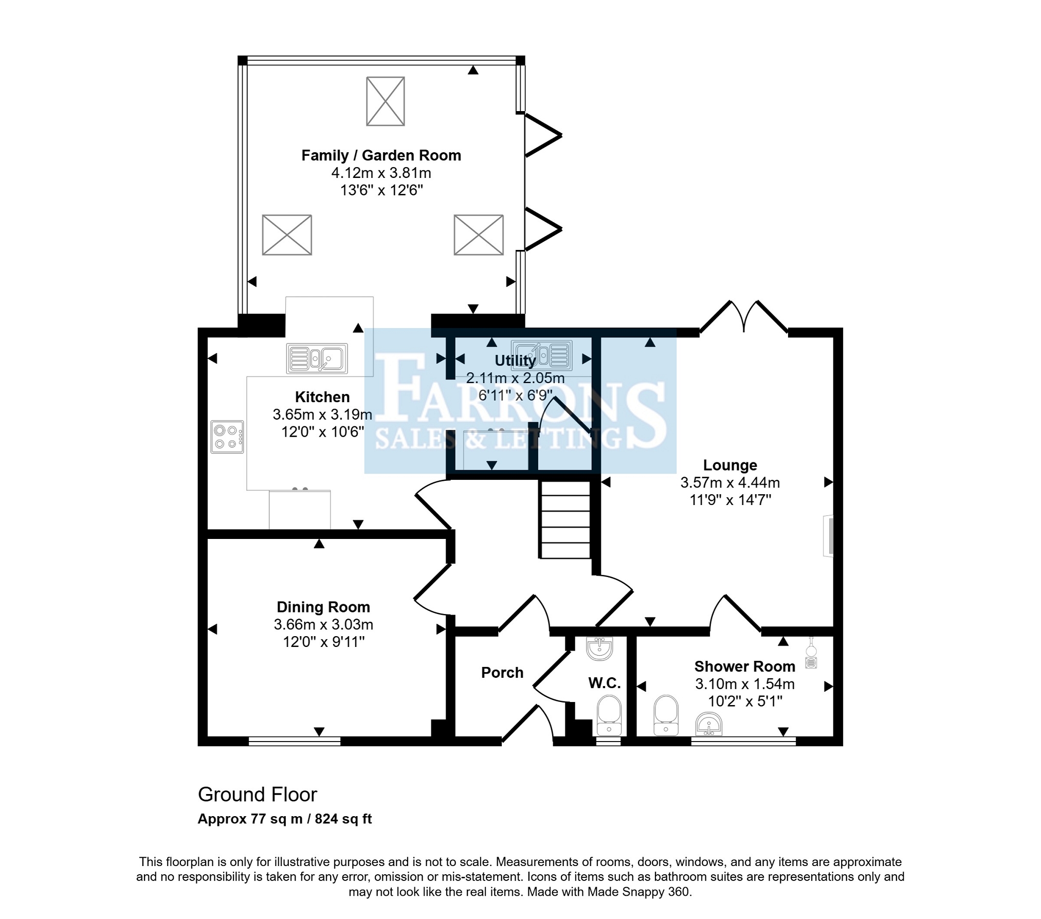 14, Blue Water Drive, Weston-super-mare floorplan