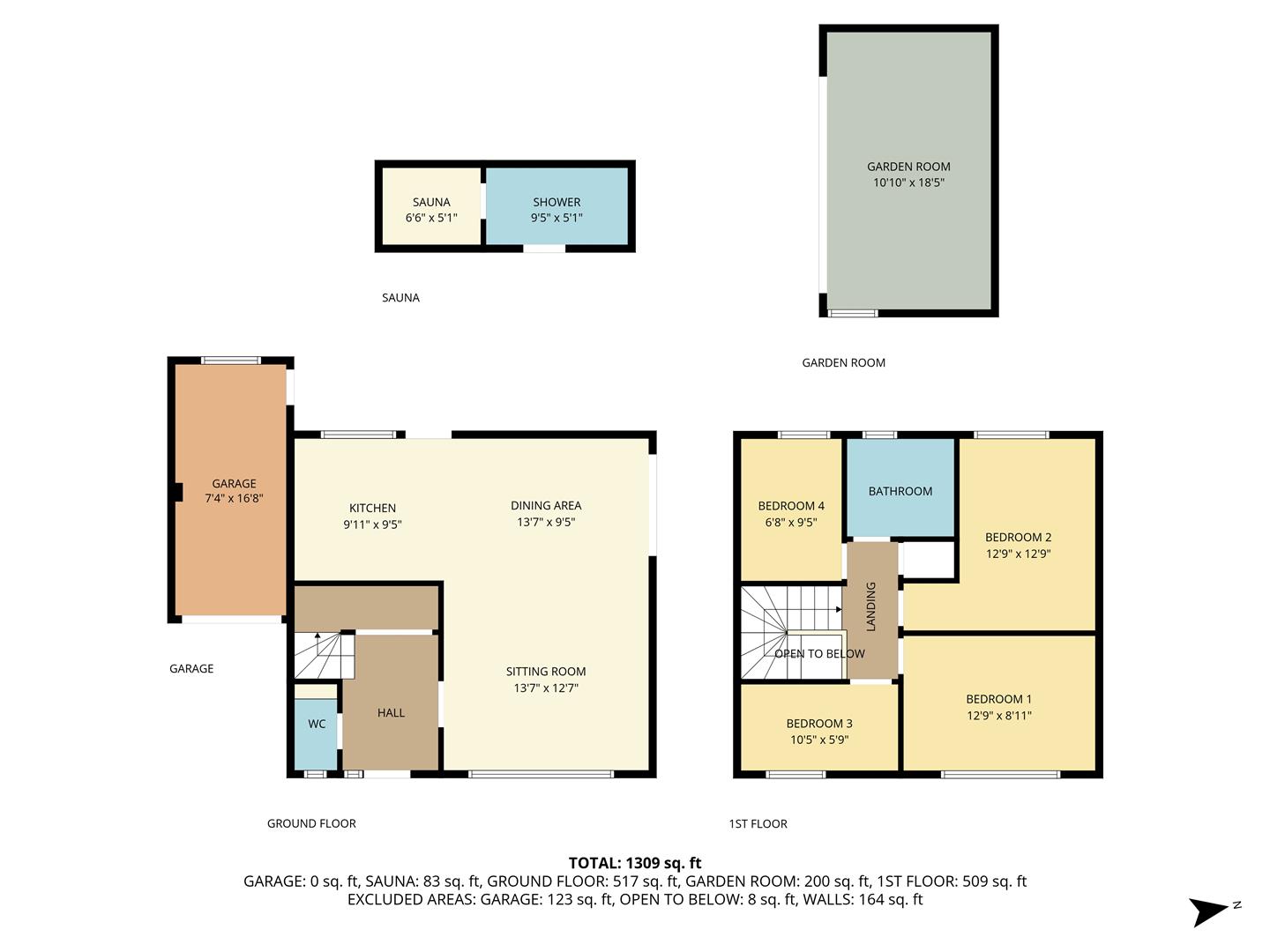 17, Tower Drive, Milton Keynes floorplan