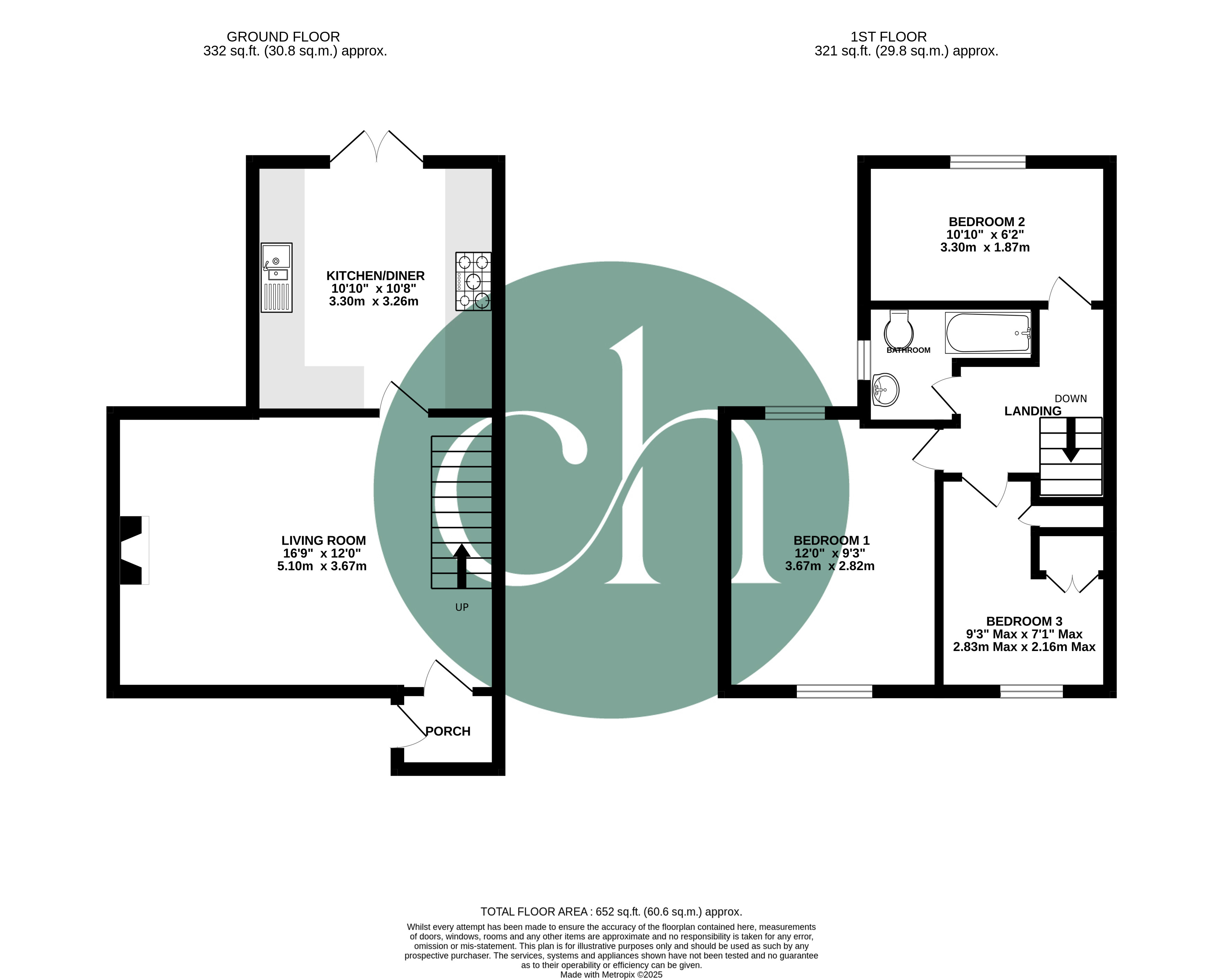 1, Church Path, Swindon floorplan