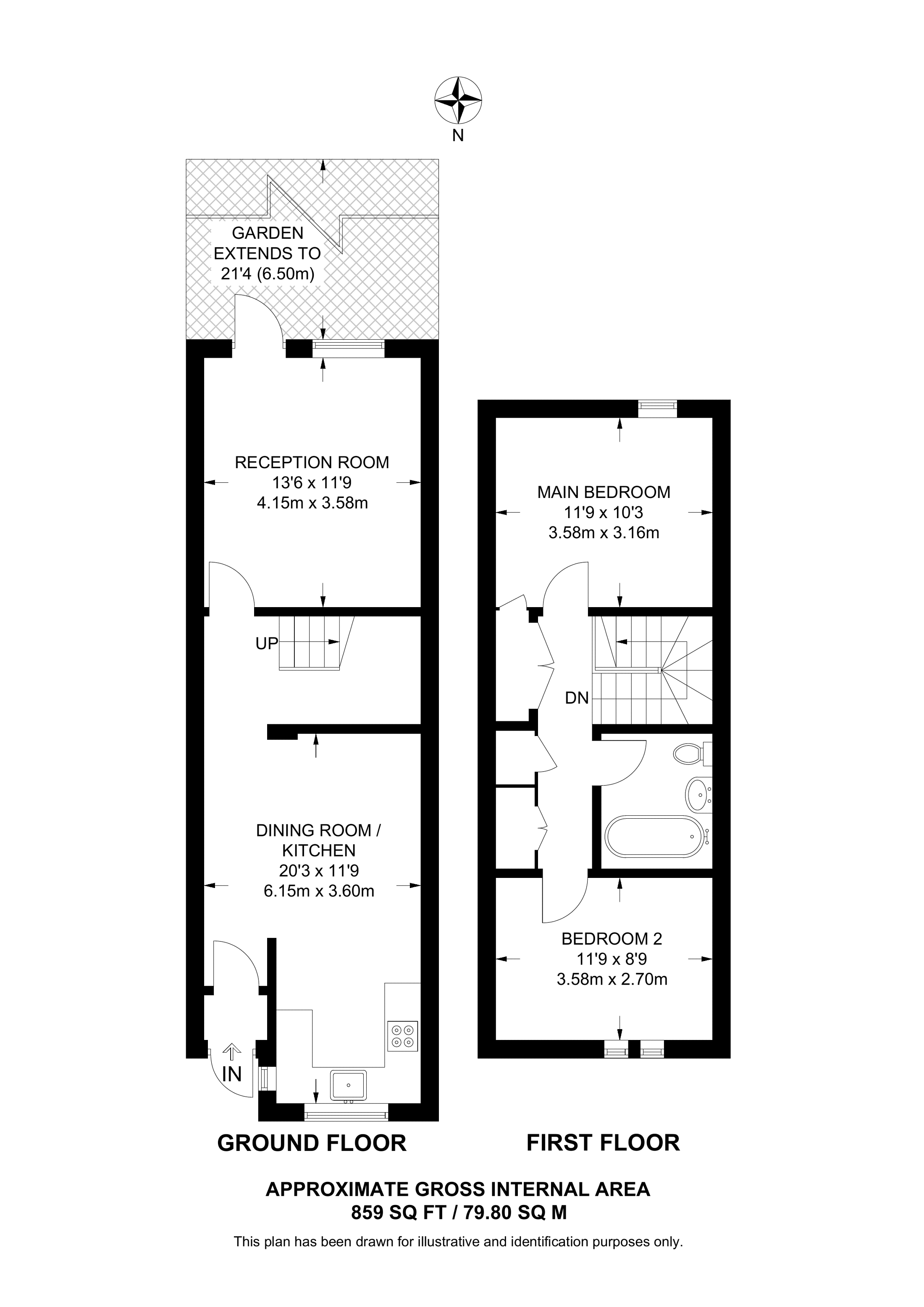 Blanch Close, Peckham floorplan