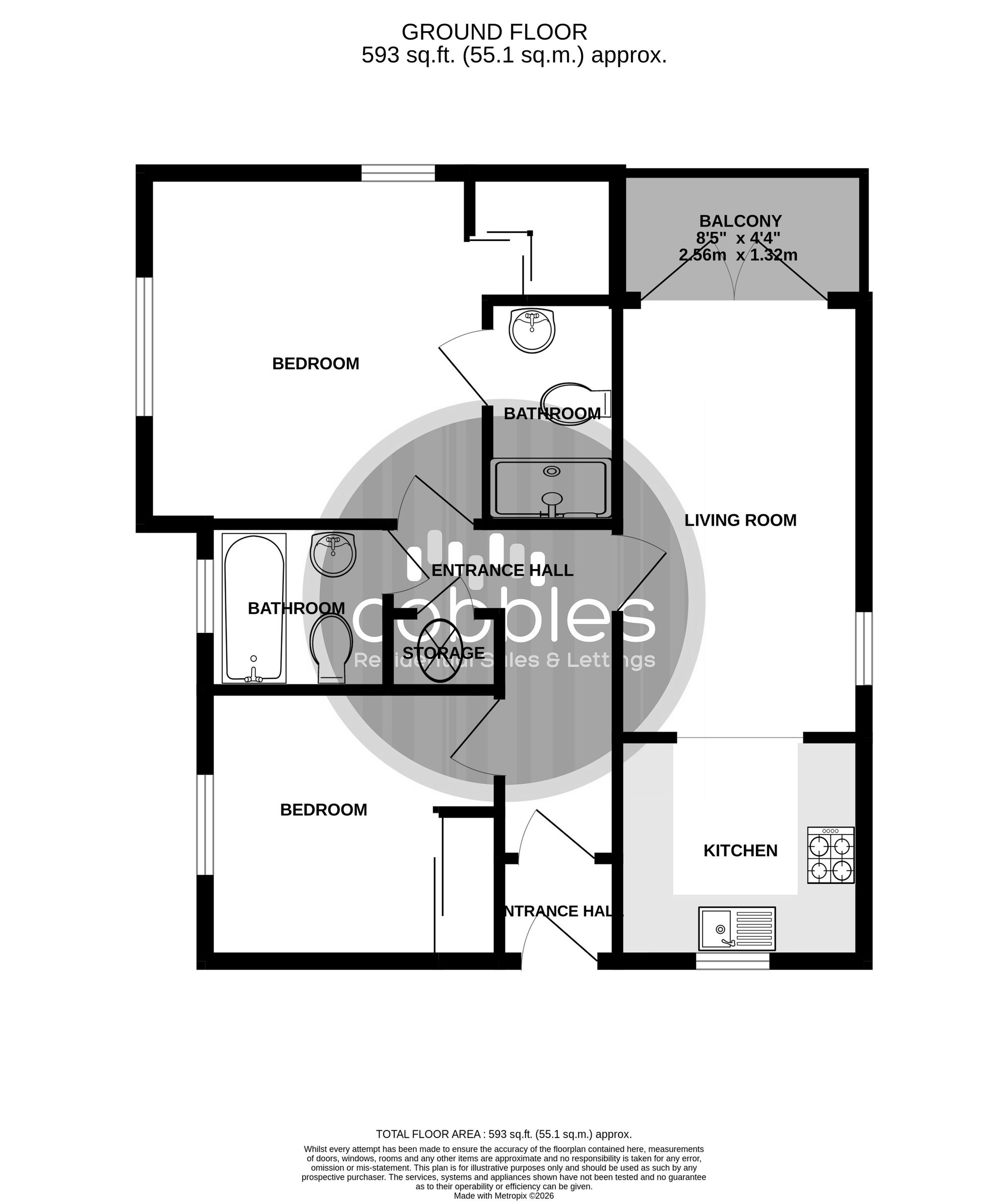 44 School Meadow, Guildford floorplan