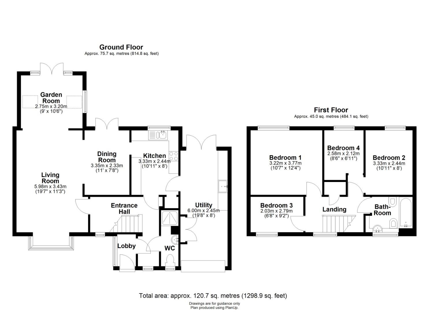 14, Dwyer Joyce Close, Histon, Cambridge floorplan