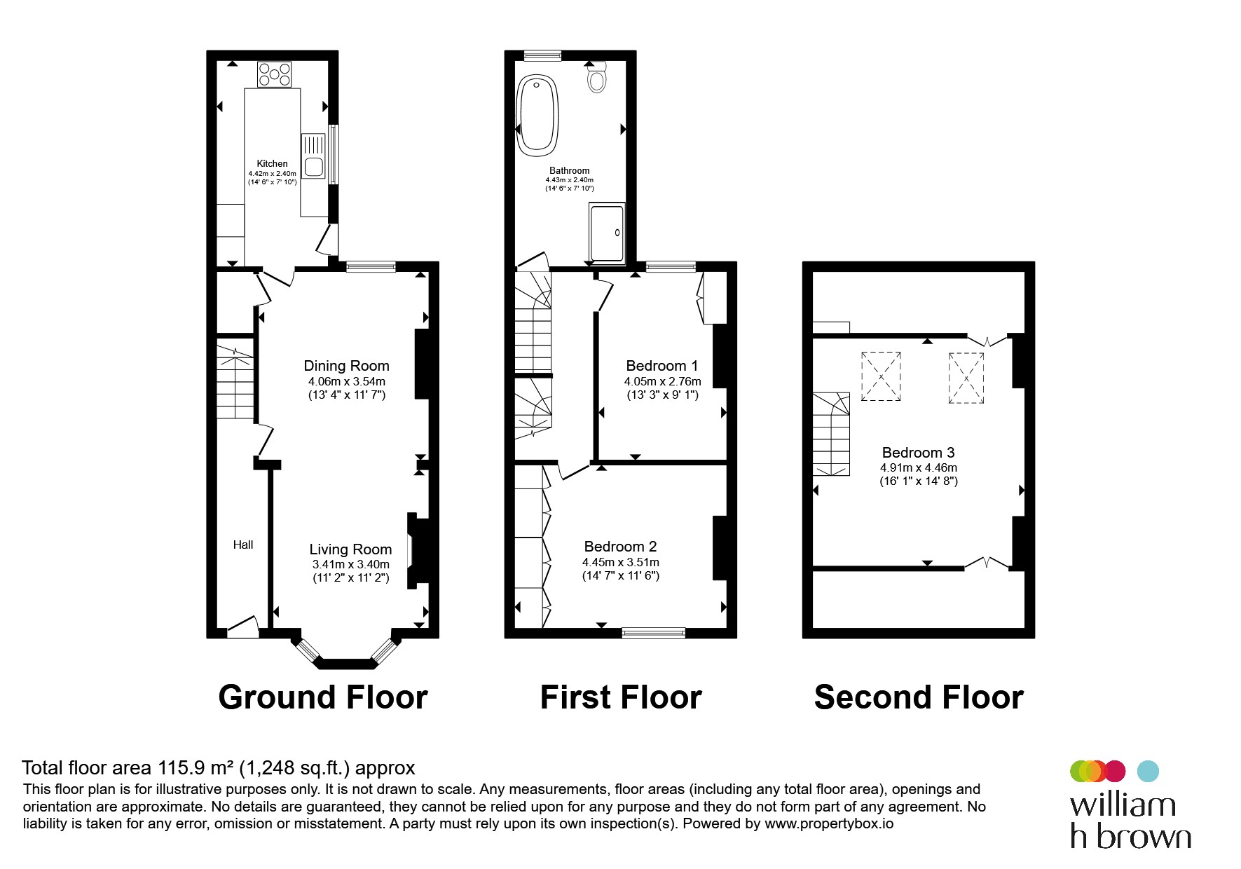 67, Carlyle Road, Nottingham floorplan