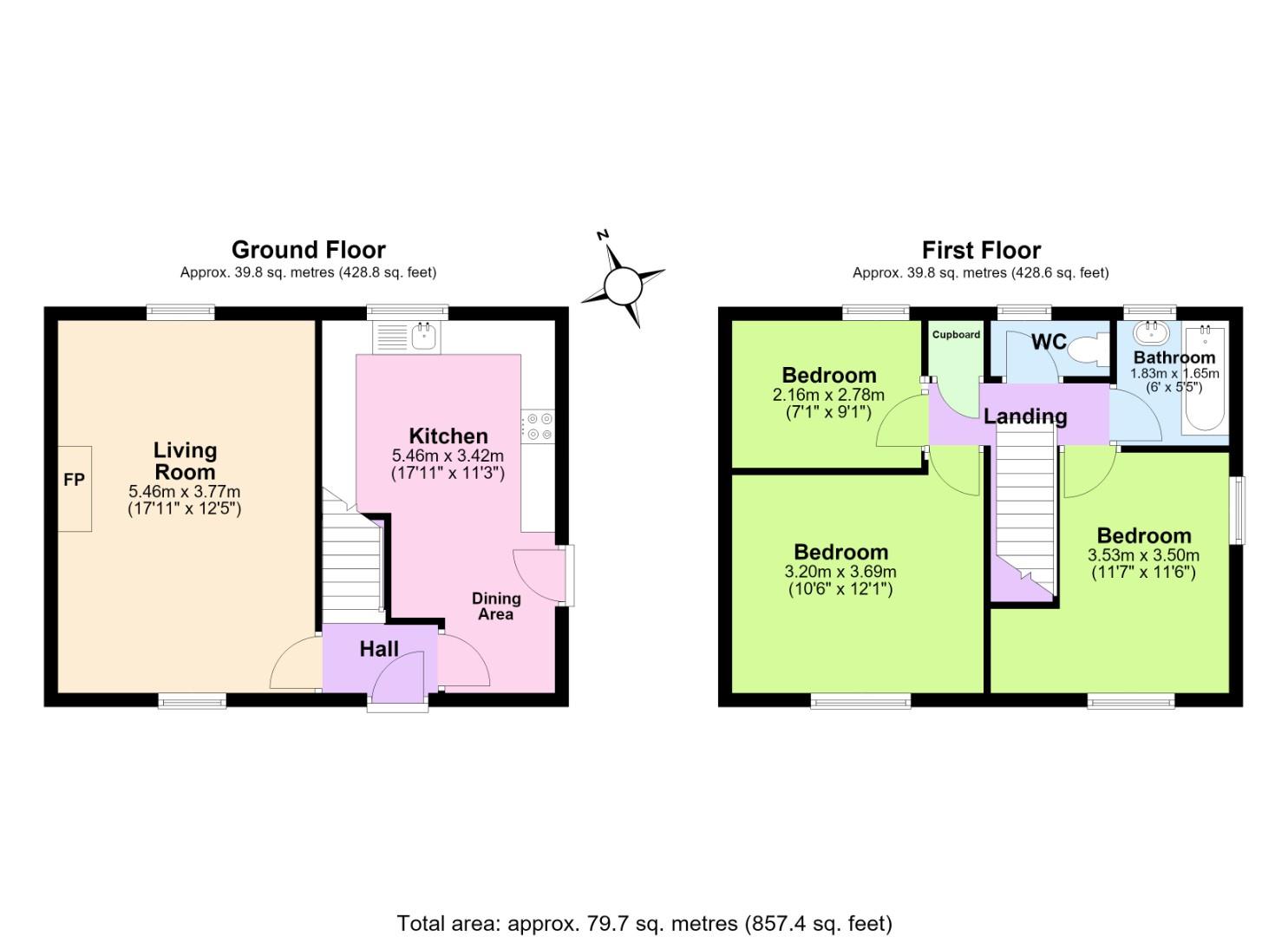 Plantation Road, Nottingham floorplan