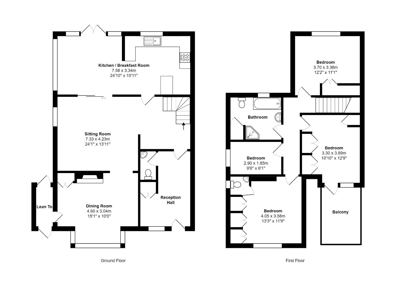3, Pepperscoombe Lane, Upper Beeding floorplan