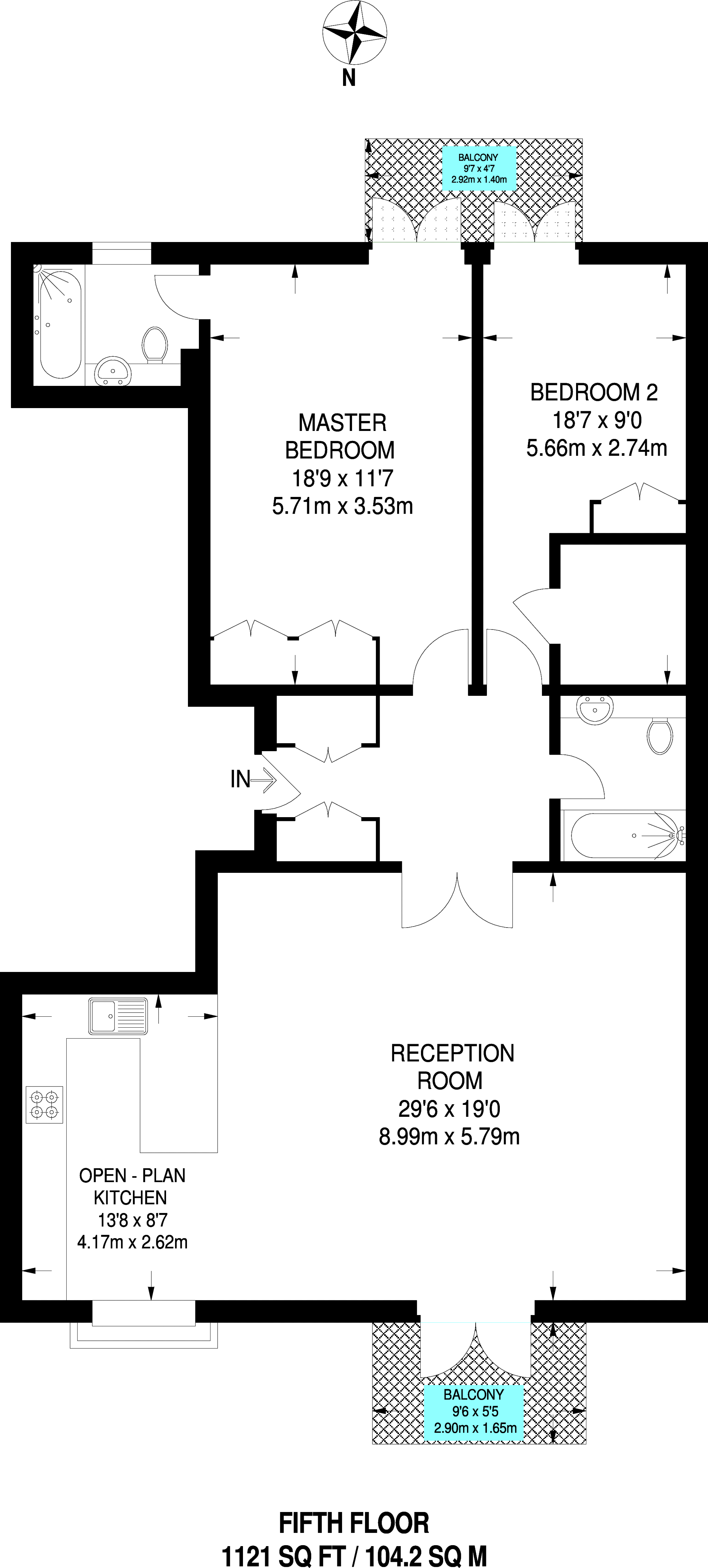 2 Bedrooms Flat to rent in Clink Street, Borough SE1