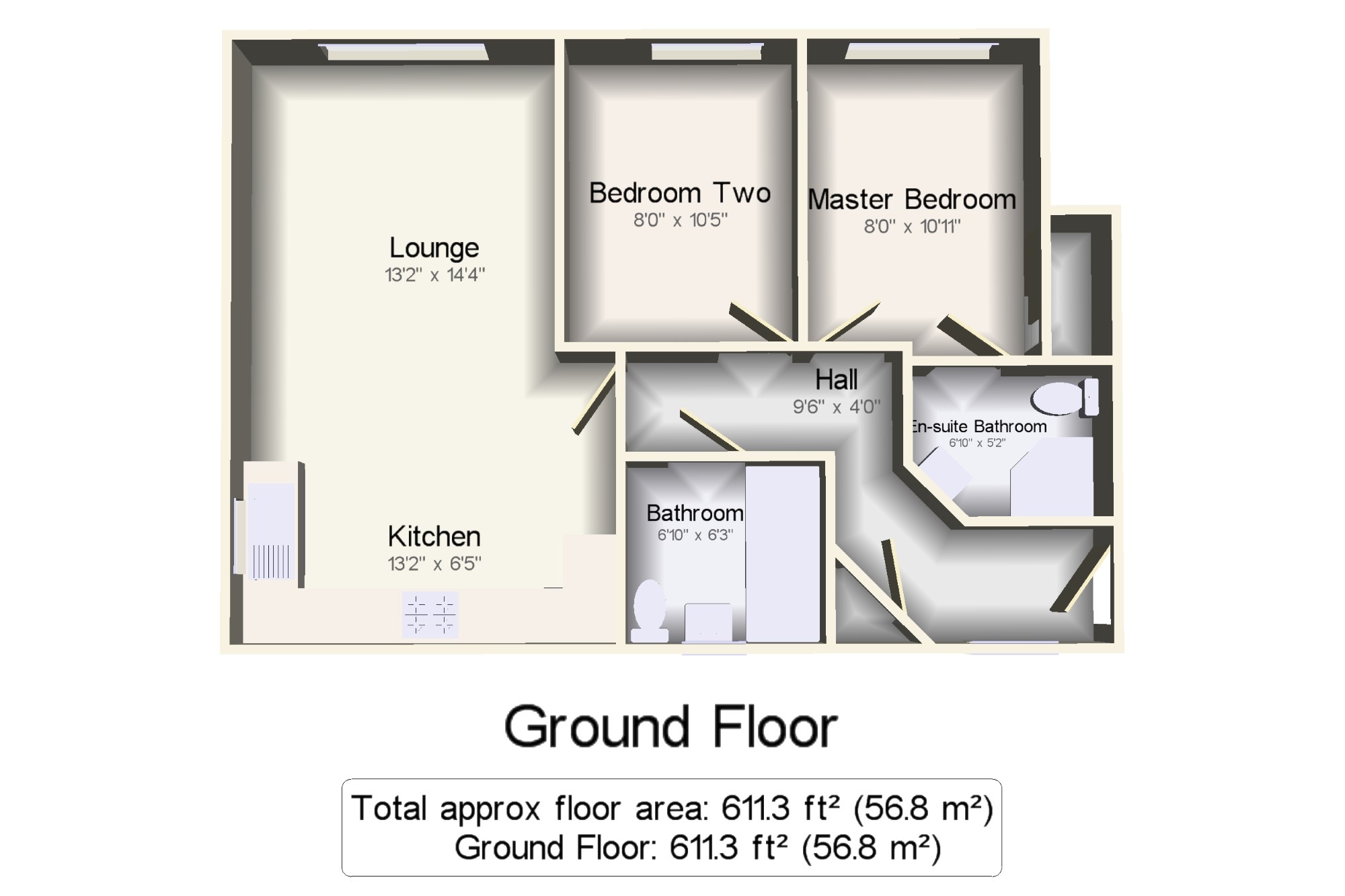 2 Bedrooms Flat for sale in Charter Court, Vellum Drive, Sittingbourne, Kent ME10