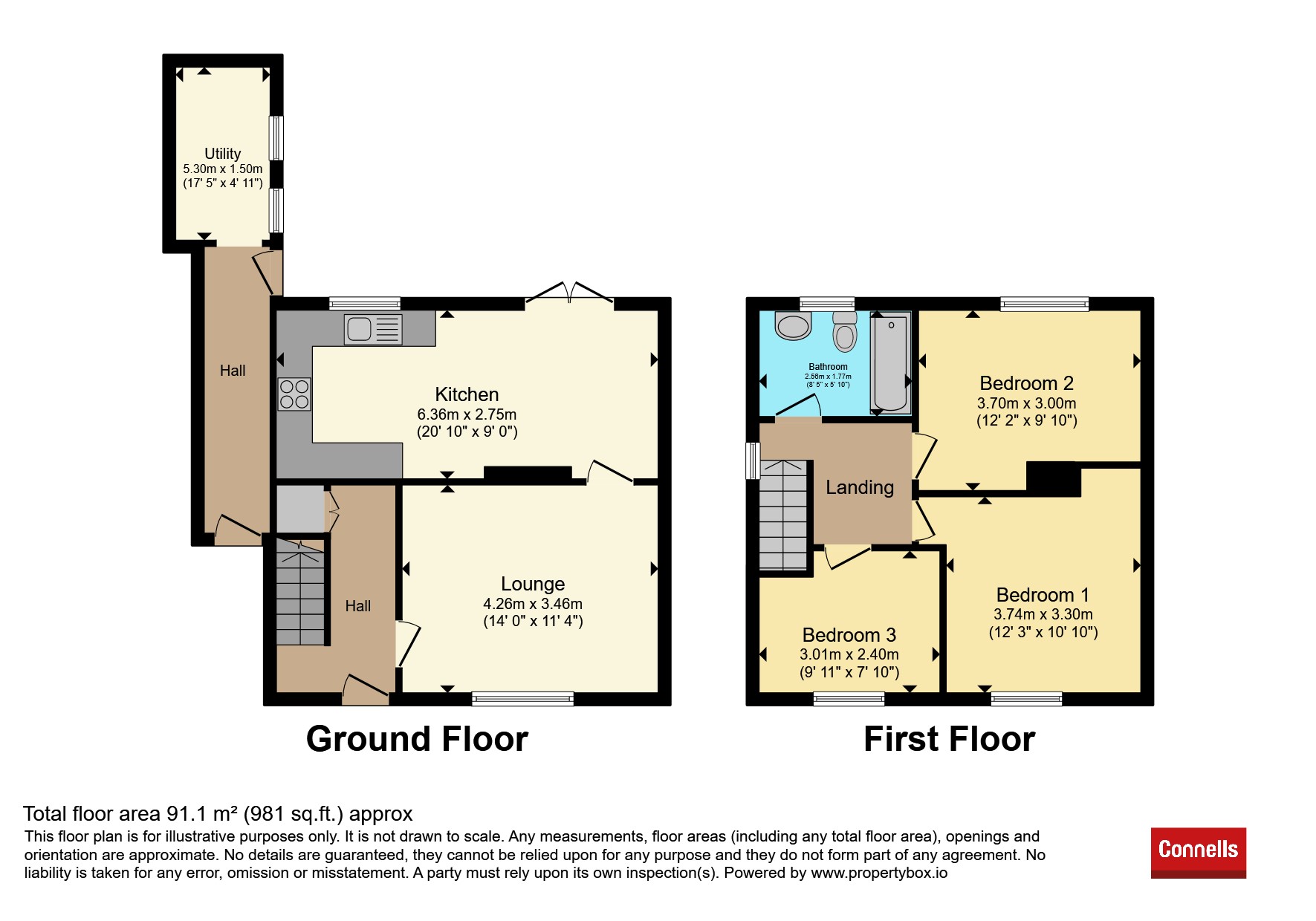 31, Norwich Road, Walsall floorplan