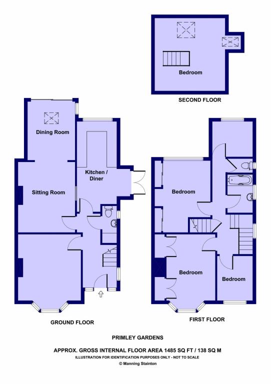 4 Bedrooms Detached house to rent in Primley Gardens, Moortown, Leeds, West Yorkshire LS17