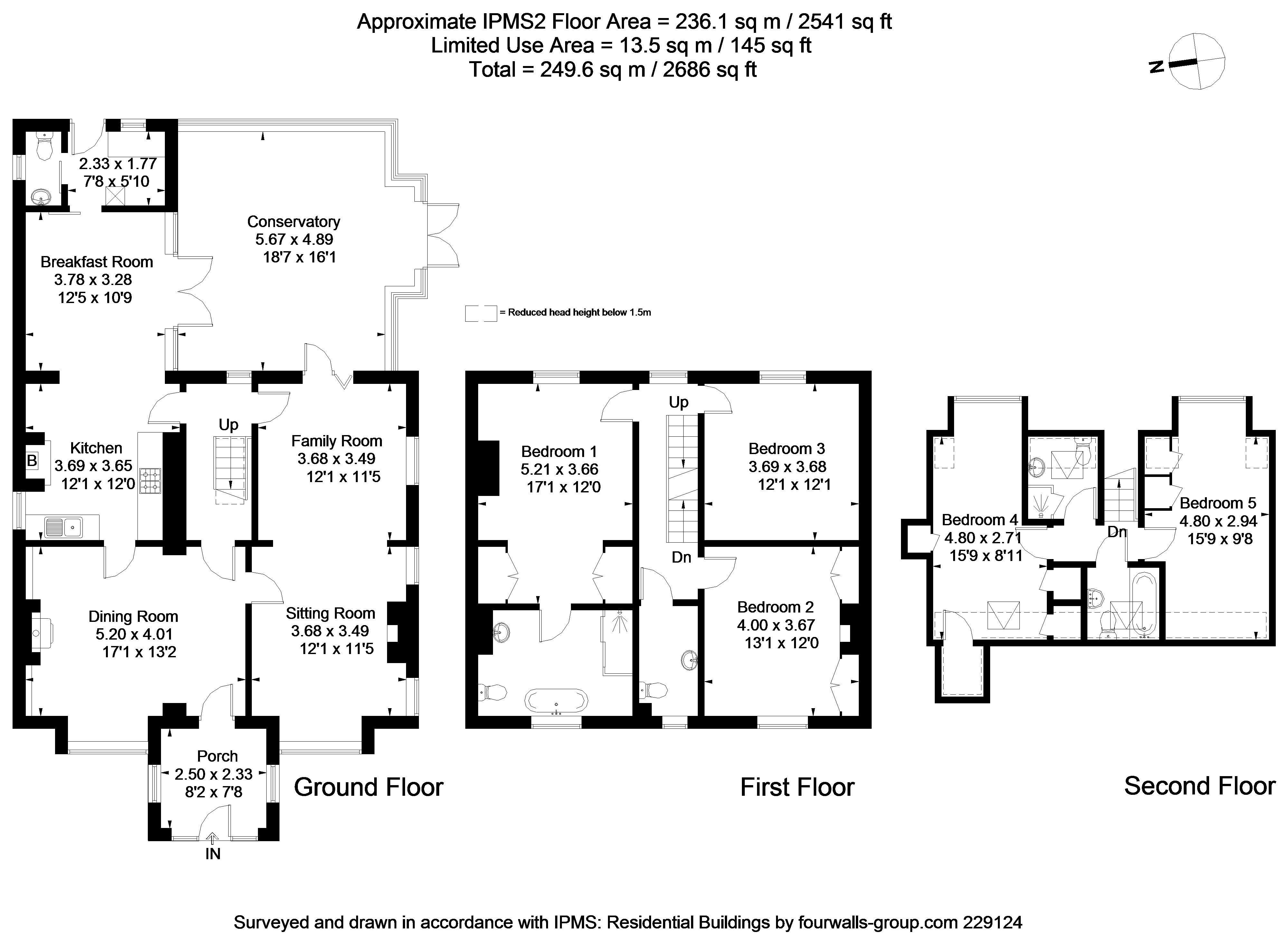 5 Bedrooms Detached house to rent in Horsham Road, Rusper, Horsham RH12