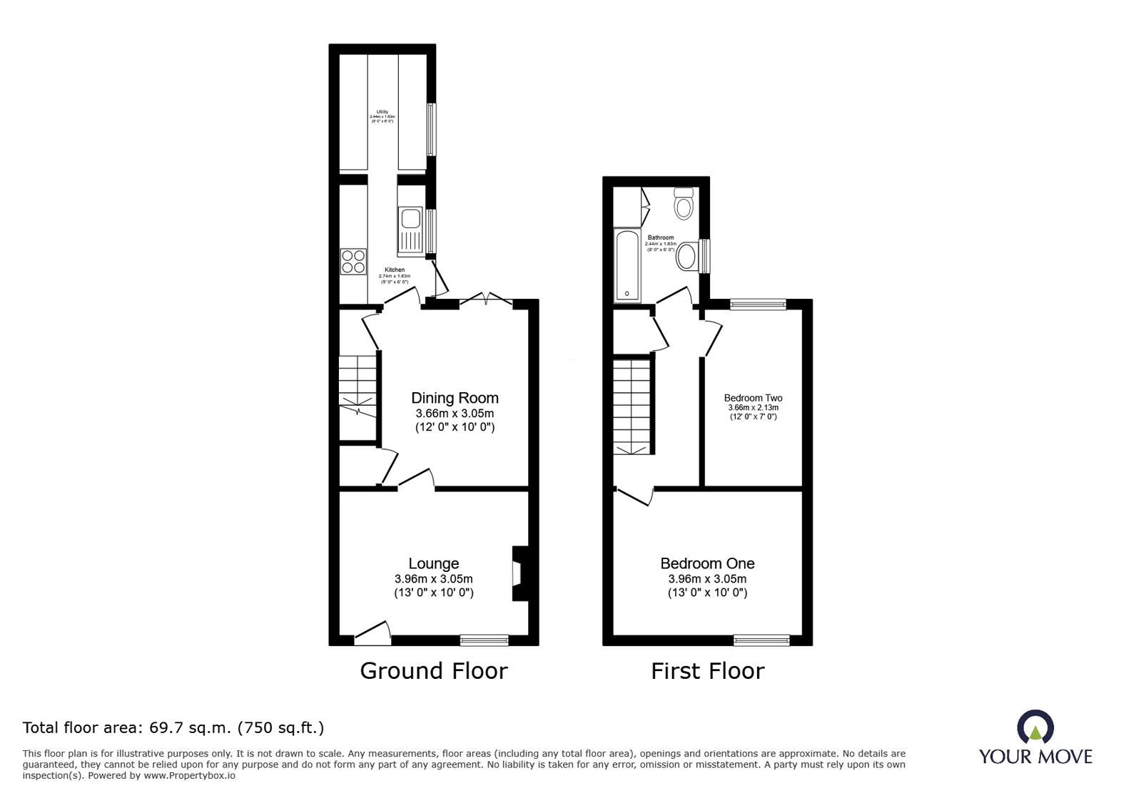Central Road, Coalville floorplan