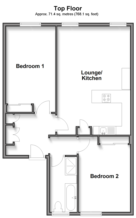 Brunswick Terrace, Hove floorplan