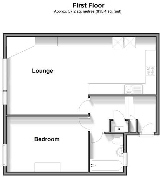 High Street, Horley floorplan