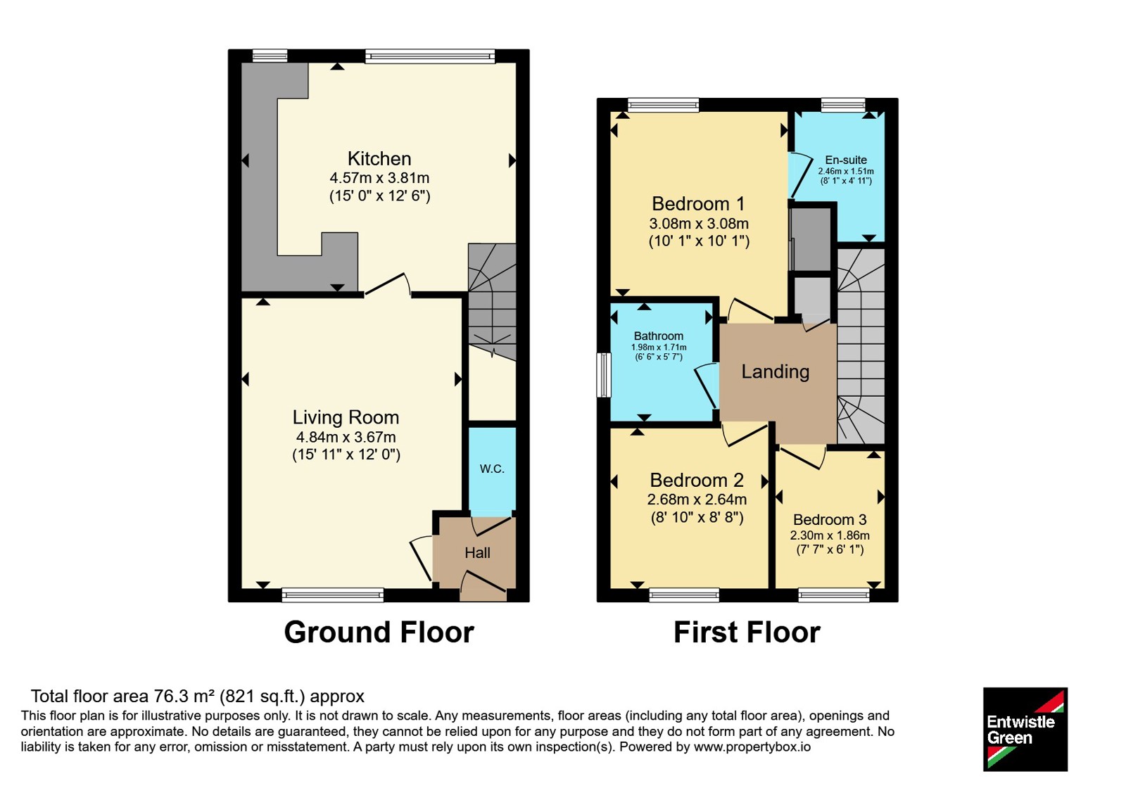 14, Maden Fold Close, Lancashire floorplan