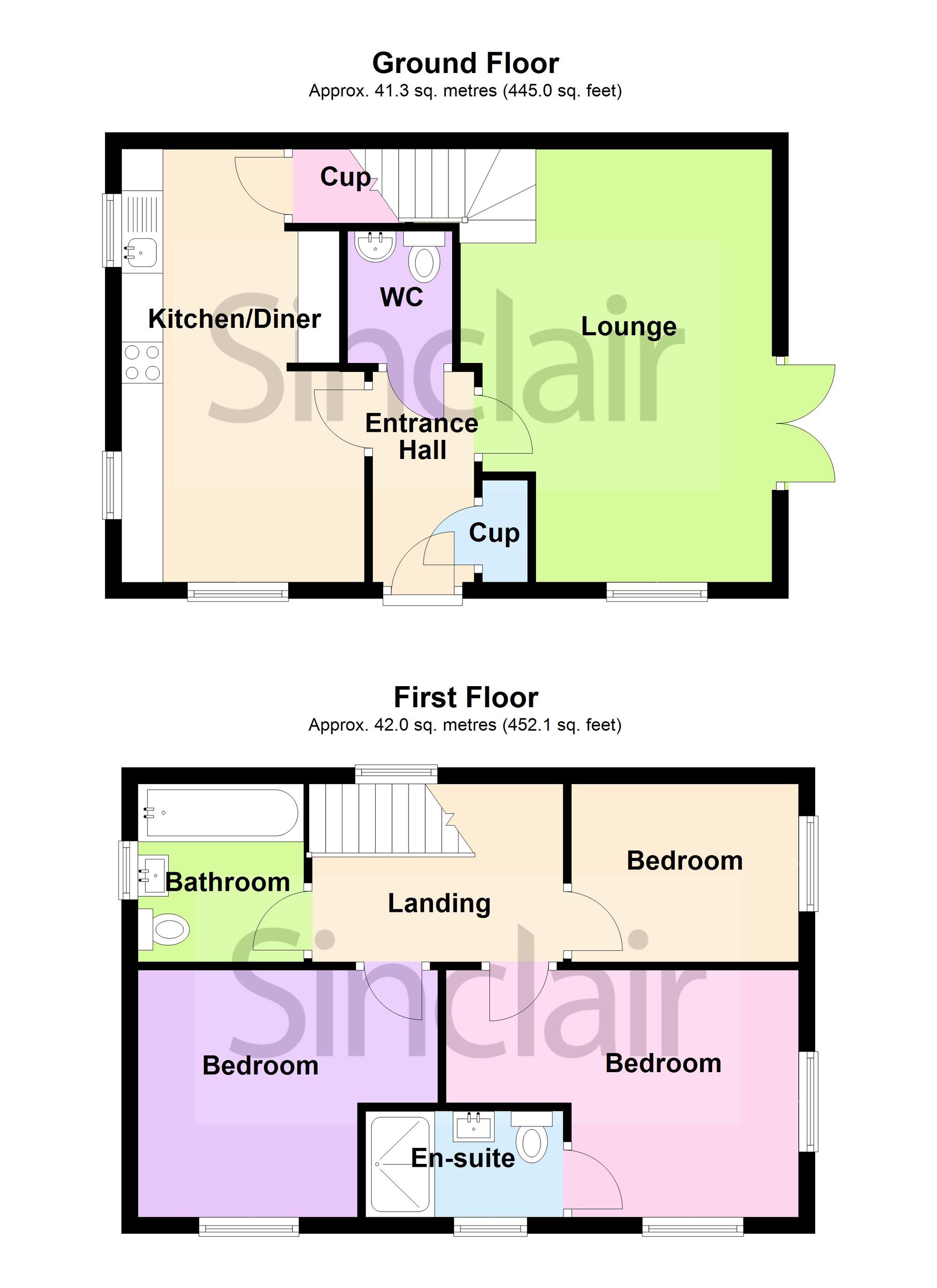 1 Emerald Place, Coalville floorplan