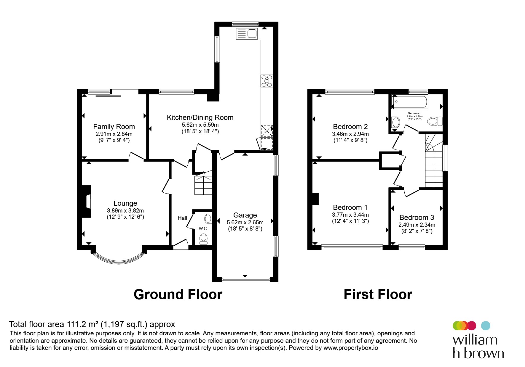 Rosewood Way, Scunthorpe floorplan