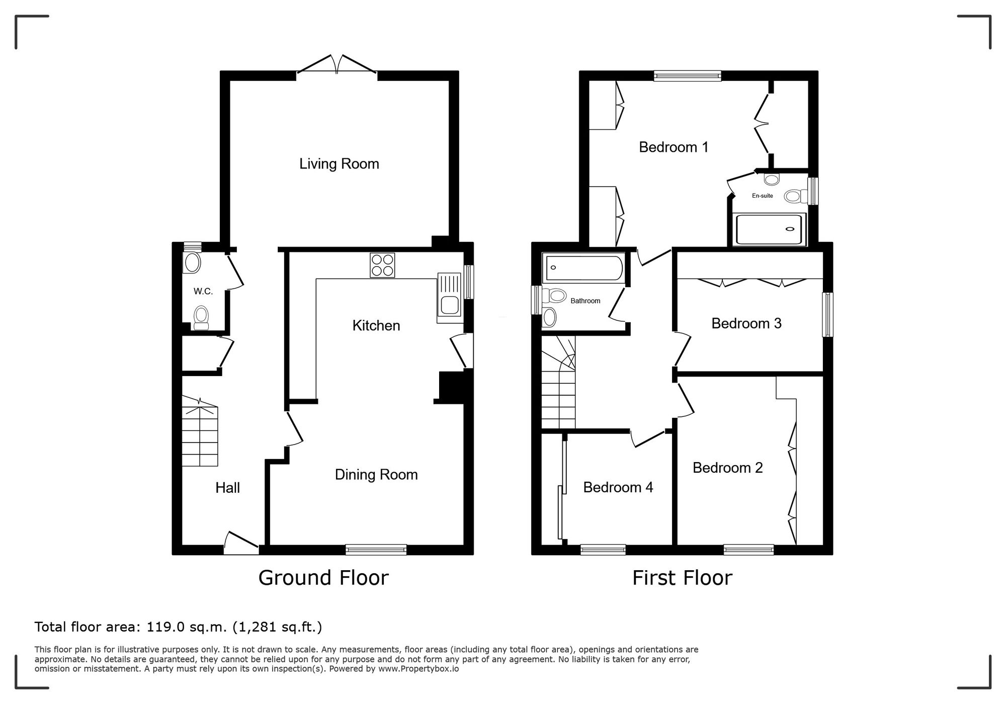 52a Town Barn Road, Crawley floorplan