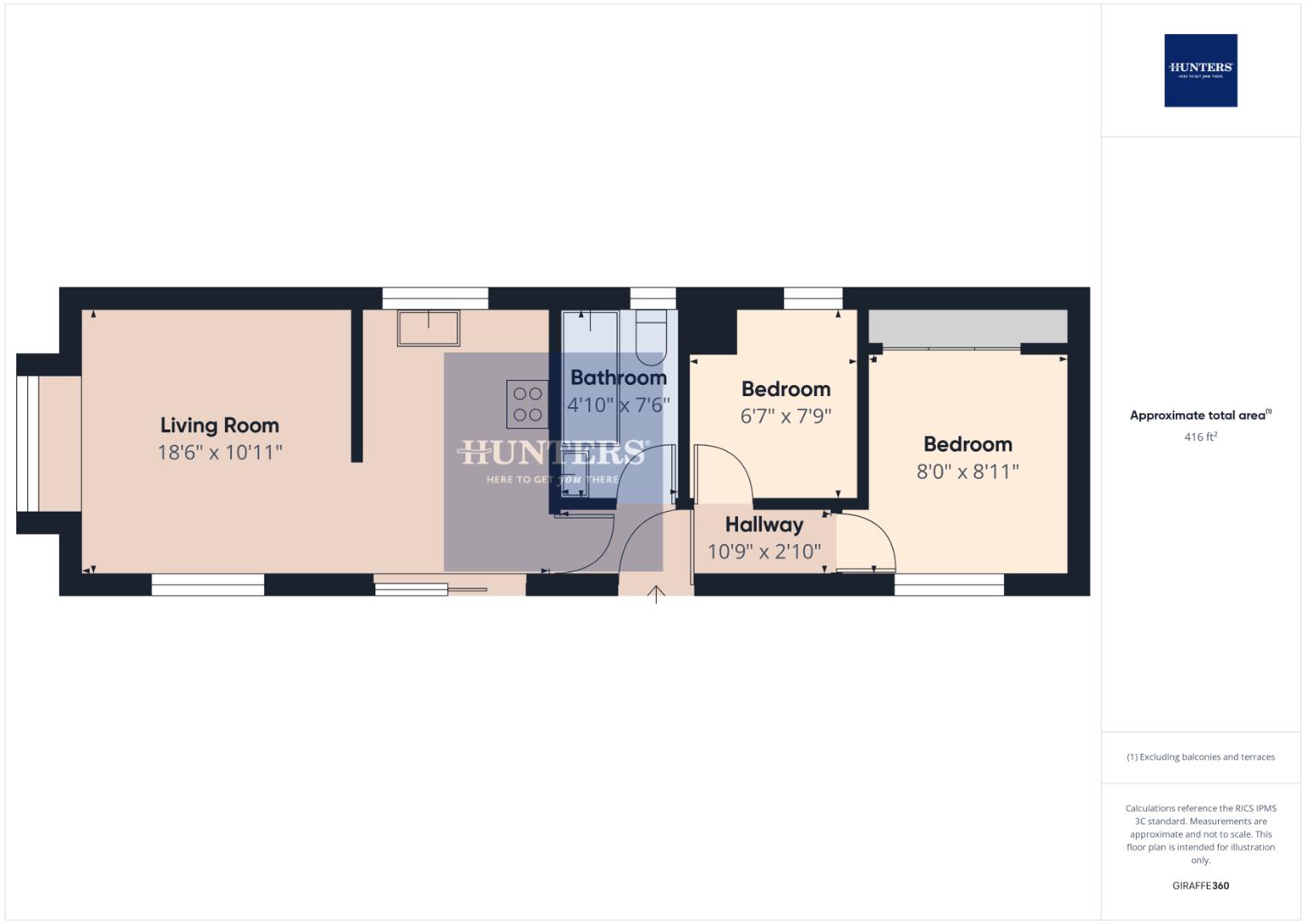 1 Fox Court Mobile Homes, Wellington Road, Sandhurst floorplan