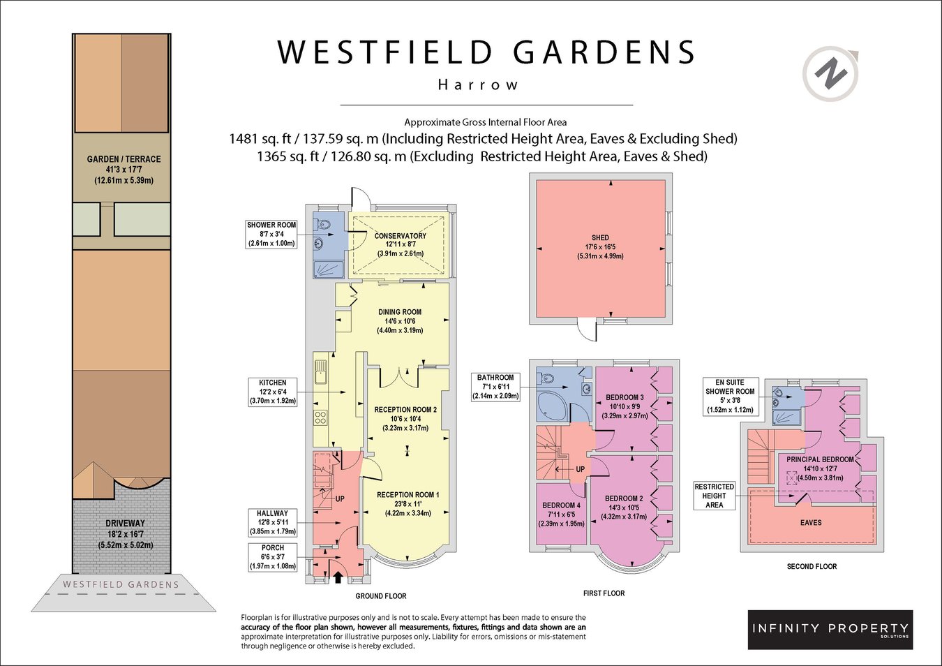 69, Westfield Gardens, Harrow floorplan