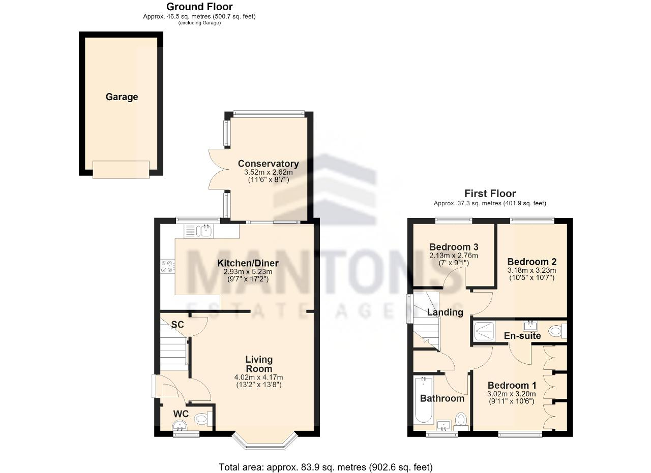 9, Brazier Close, Barton Le Clay floorplan