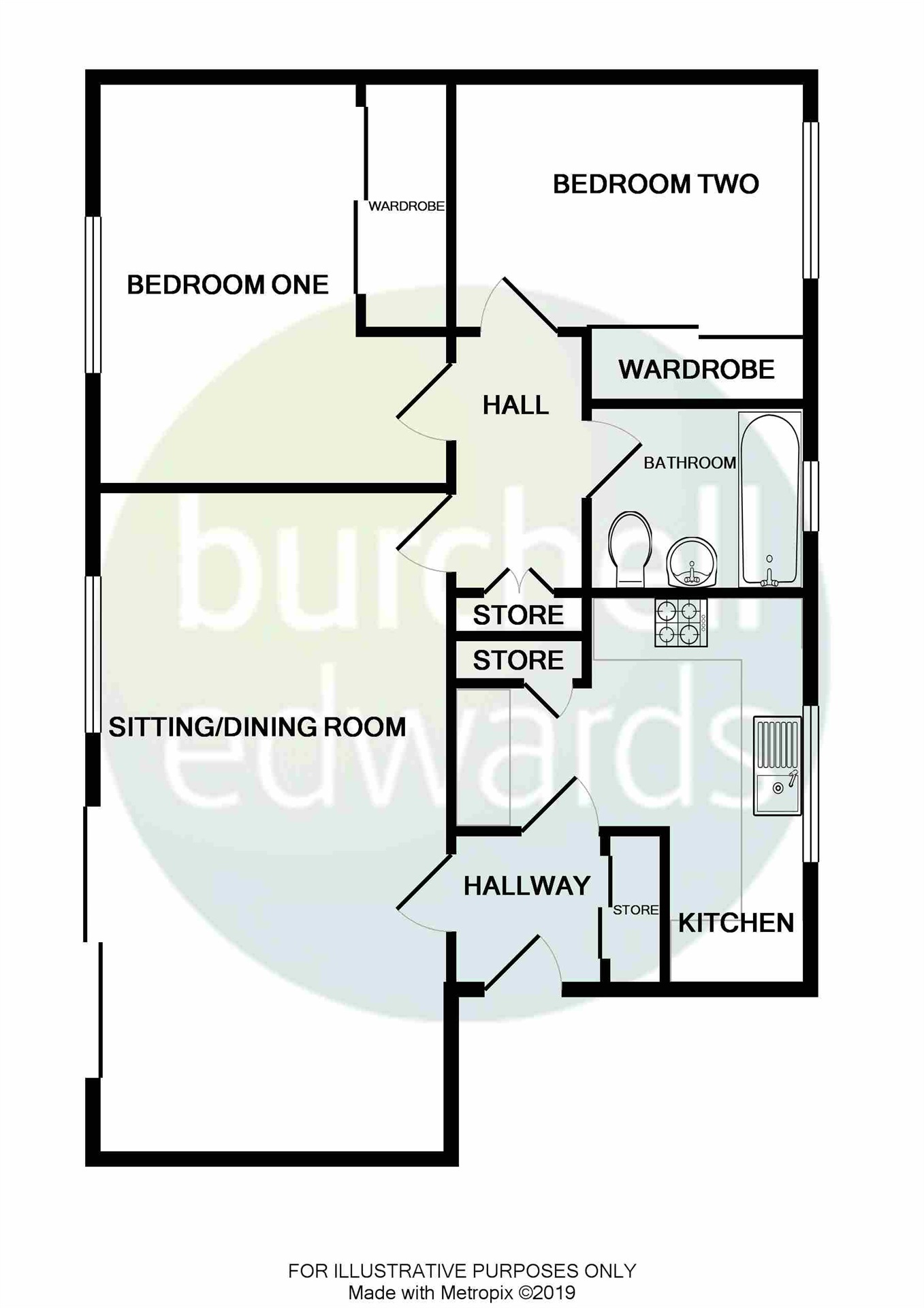 2 Bedrooms Flat for sale in Bantry Close, Sheldon, Birmingham B26