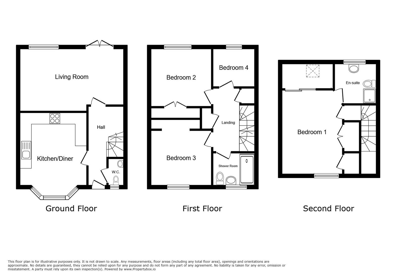 19, Moorland Green, Swansea floorplan