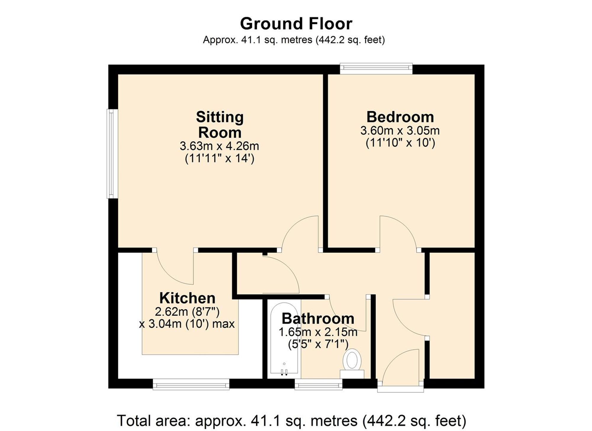 5a Brooklands Avenue, Manchester floorplan