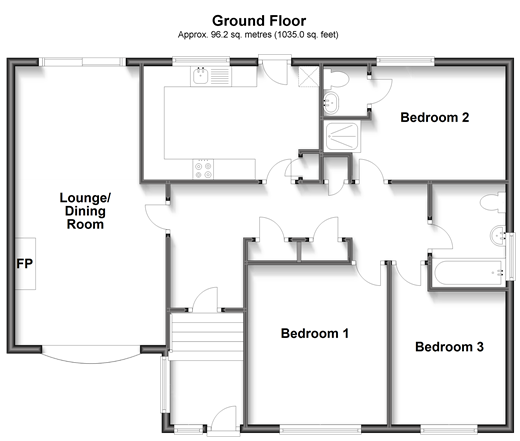 15, Summers Court floorplan