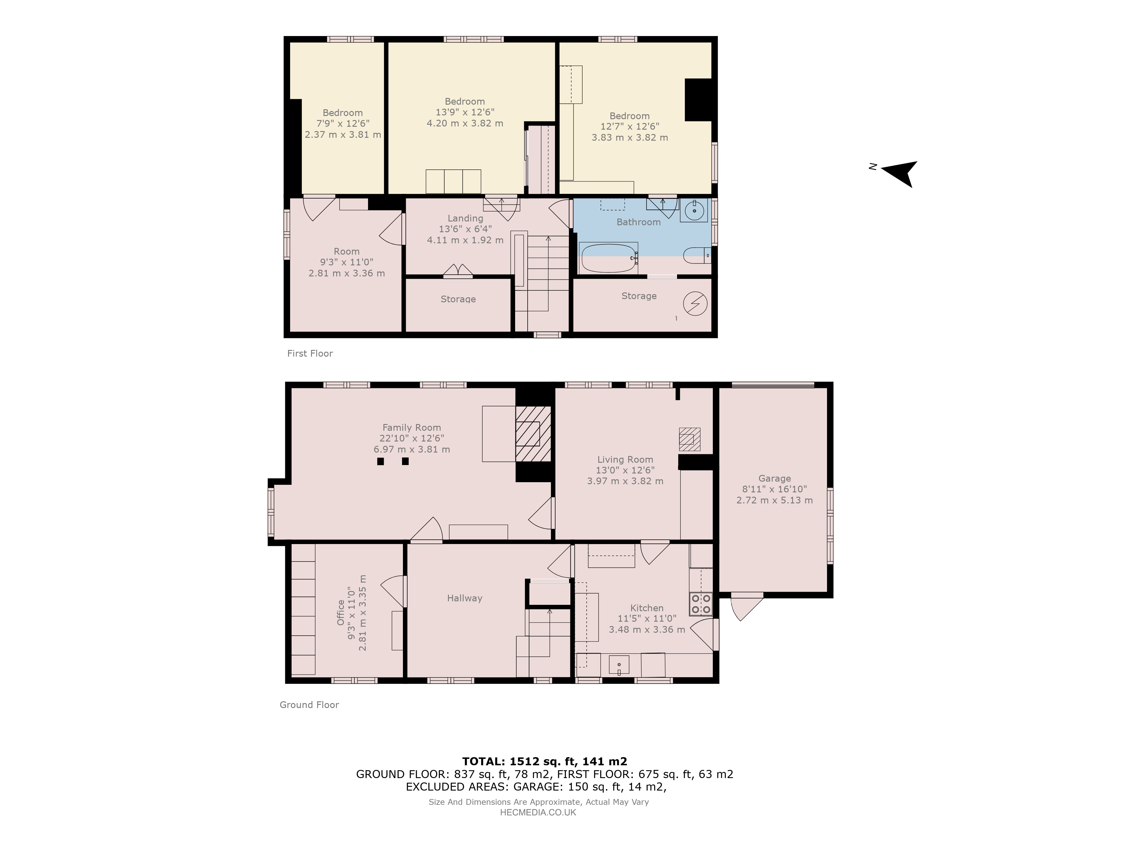48, Worminghall Road, Aylesbury floorplan