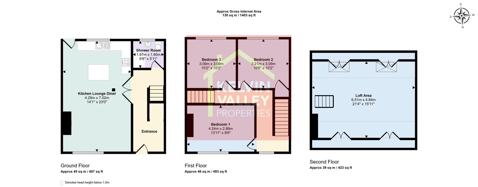 14 Jeffrey Place, Glasgow floorplan