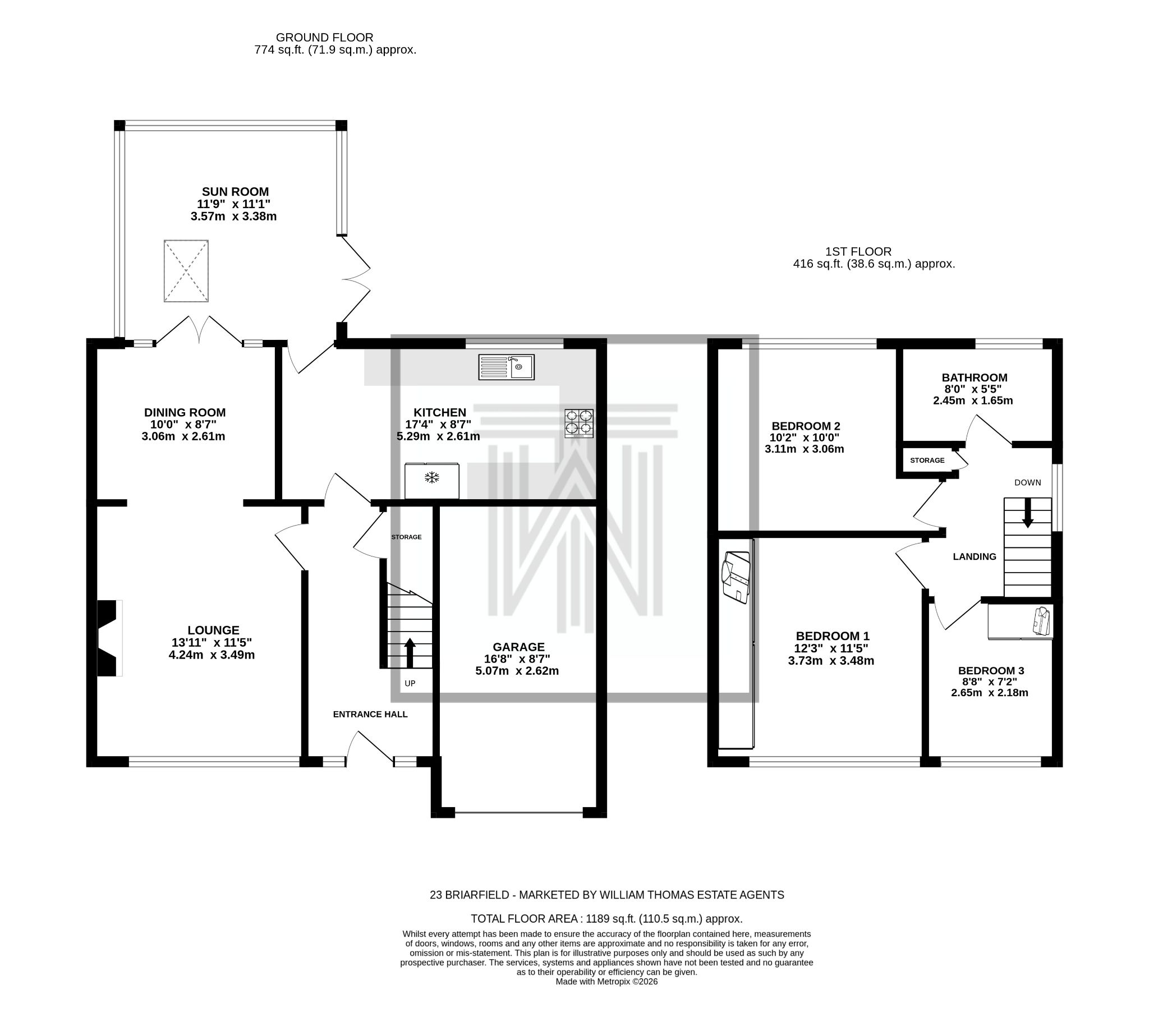 23 Briarfield, Bolton floorplan