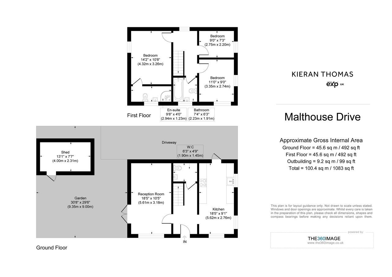 55, Malthouse Drive, Grays floorplan