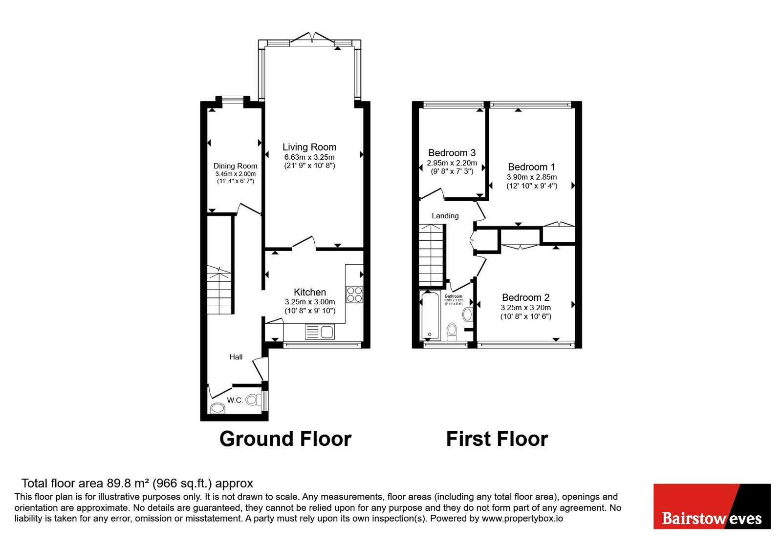 6, Cottingham Road, London floorplan