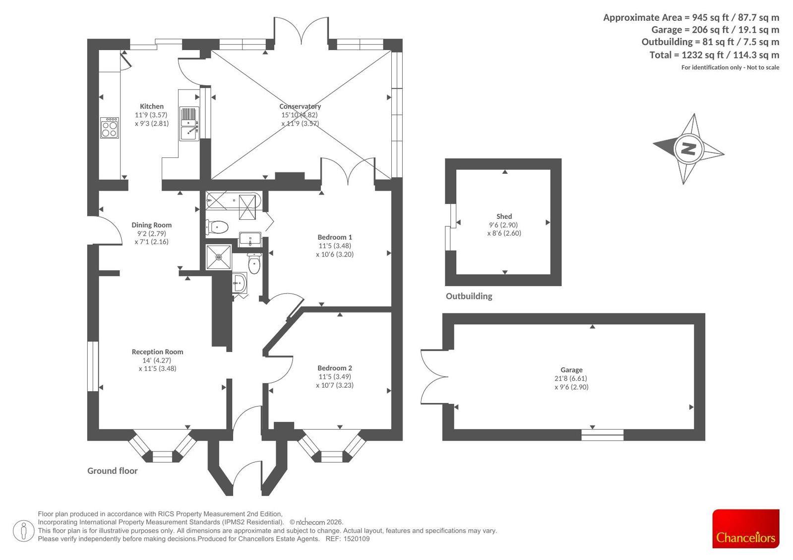 24, Elmhurst Road, Thatcham floorplan