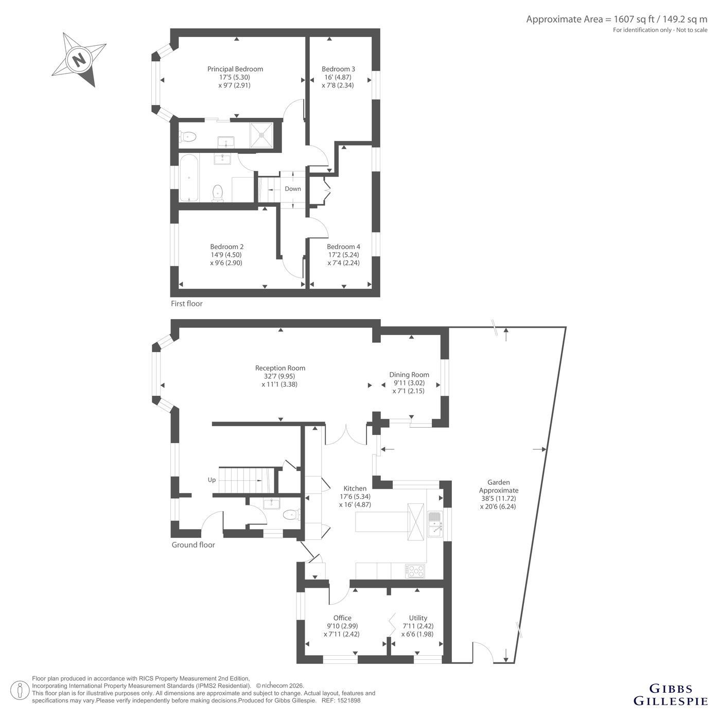 Catlins,, High Road Eastcote, Pinner floorplan