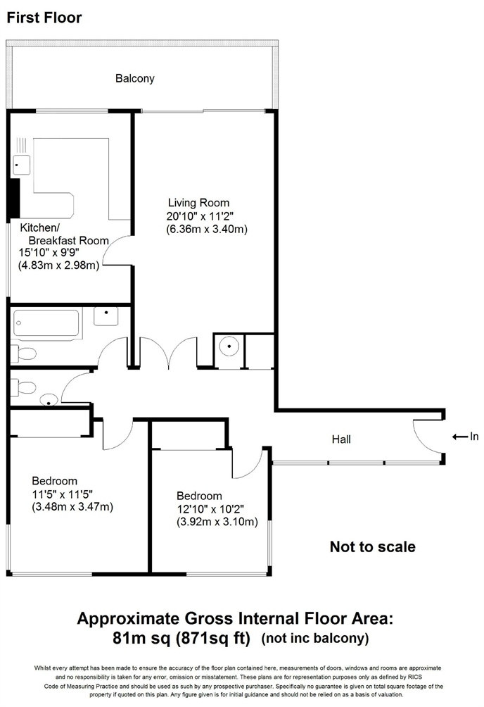 2 Bedrooms Flat for sale in Stroudwater Park, Weybridge, Surrey KT13