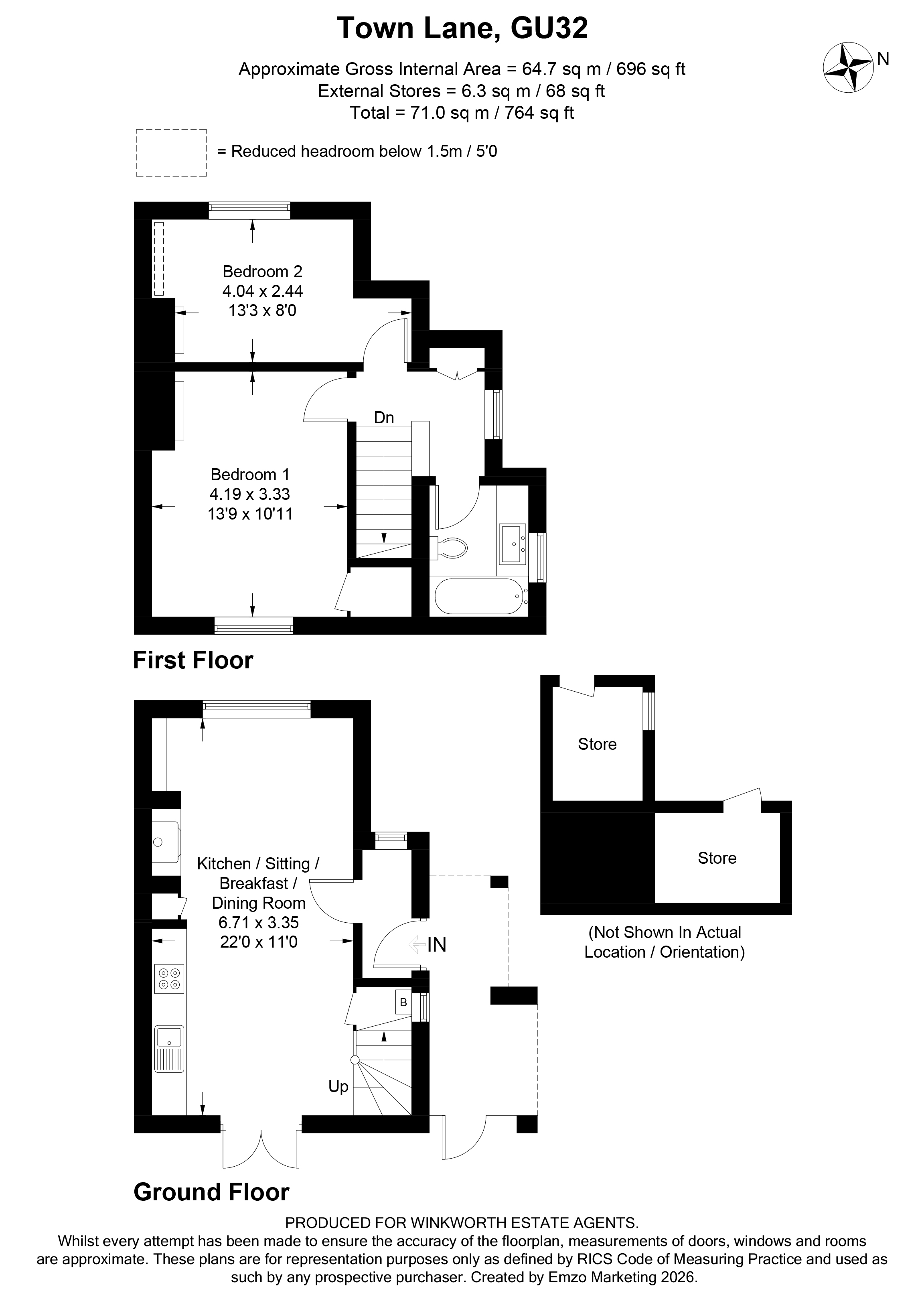 35, Town Lane, Hampshire floorplan