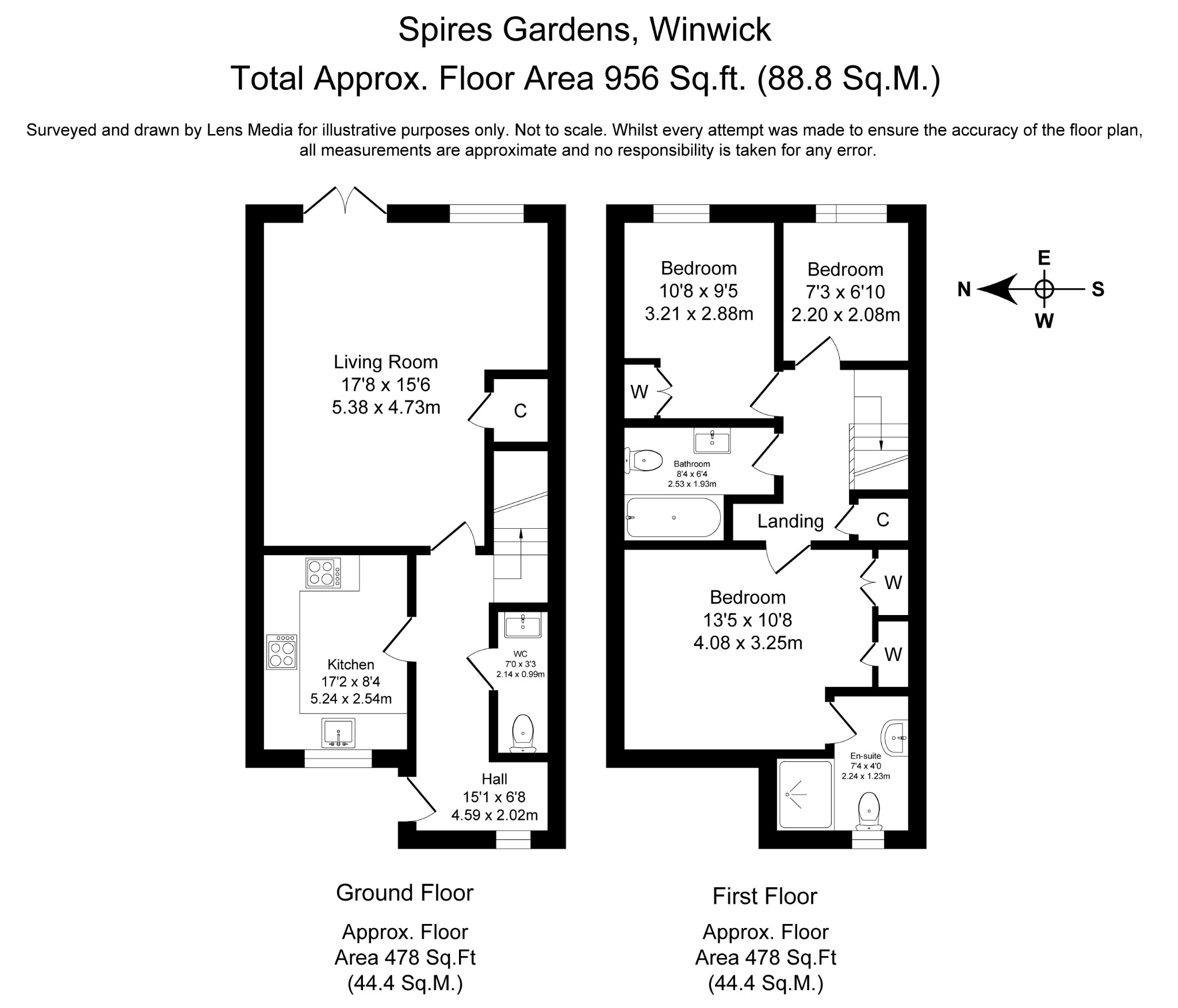 Spires Gardens, Warrington floorplan