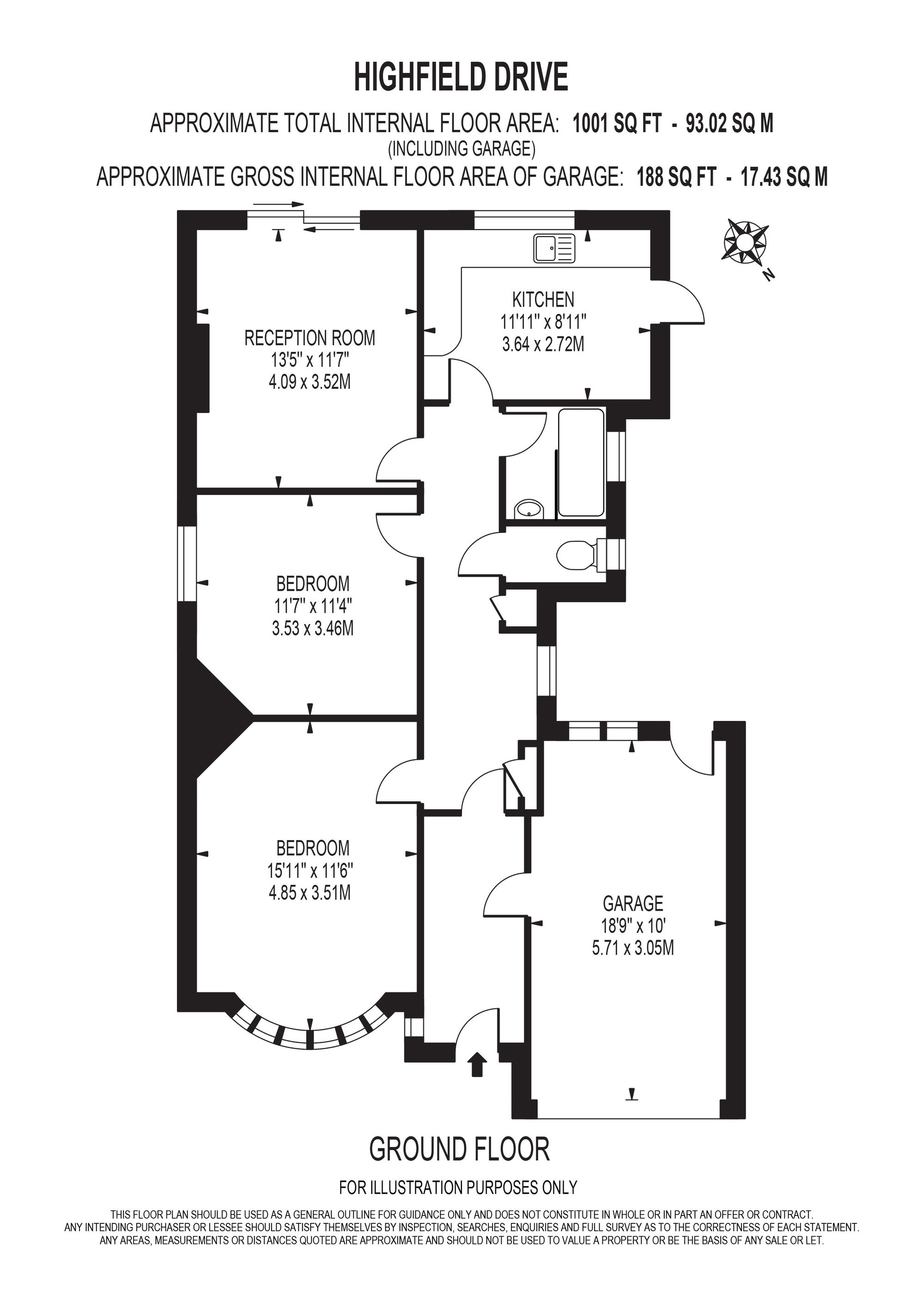26 Highfield Drive, Epsom floorplan